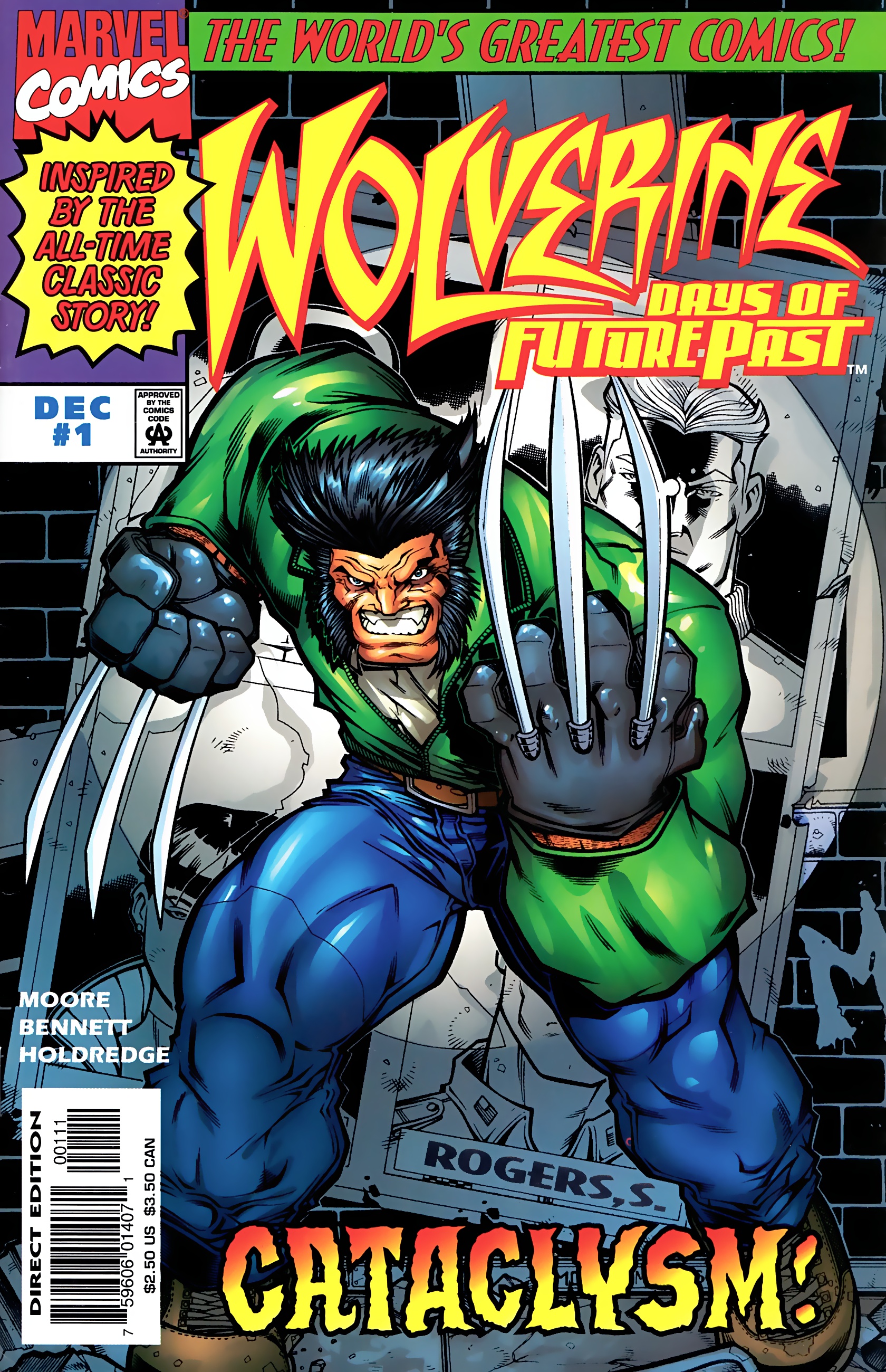 Read online Wolverine: Days of Future Past comic -  Issue #1 - 1
