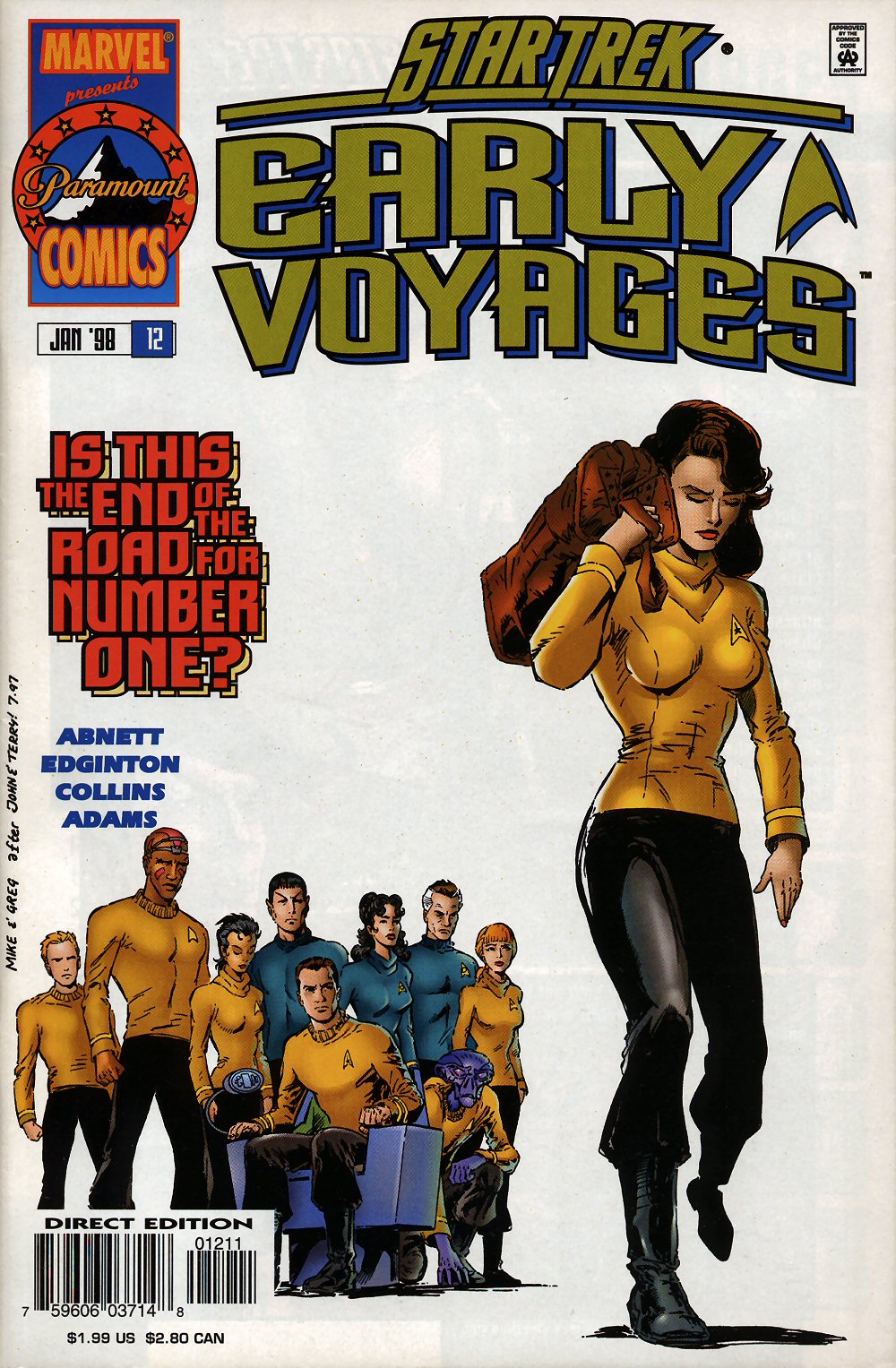 Star Trek: Early Voyages 12 Page 1