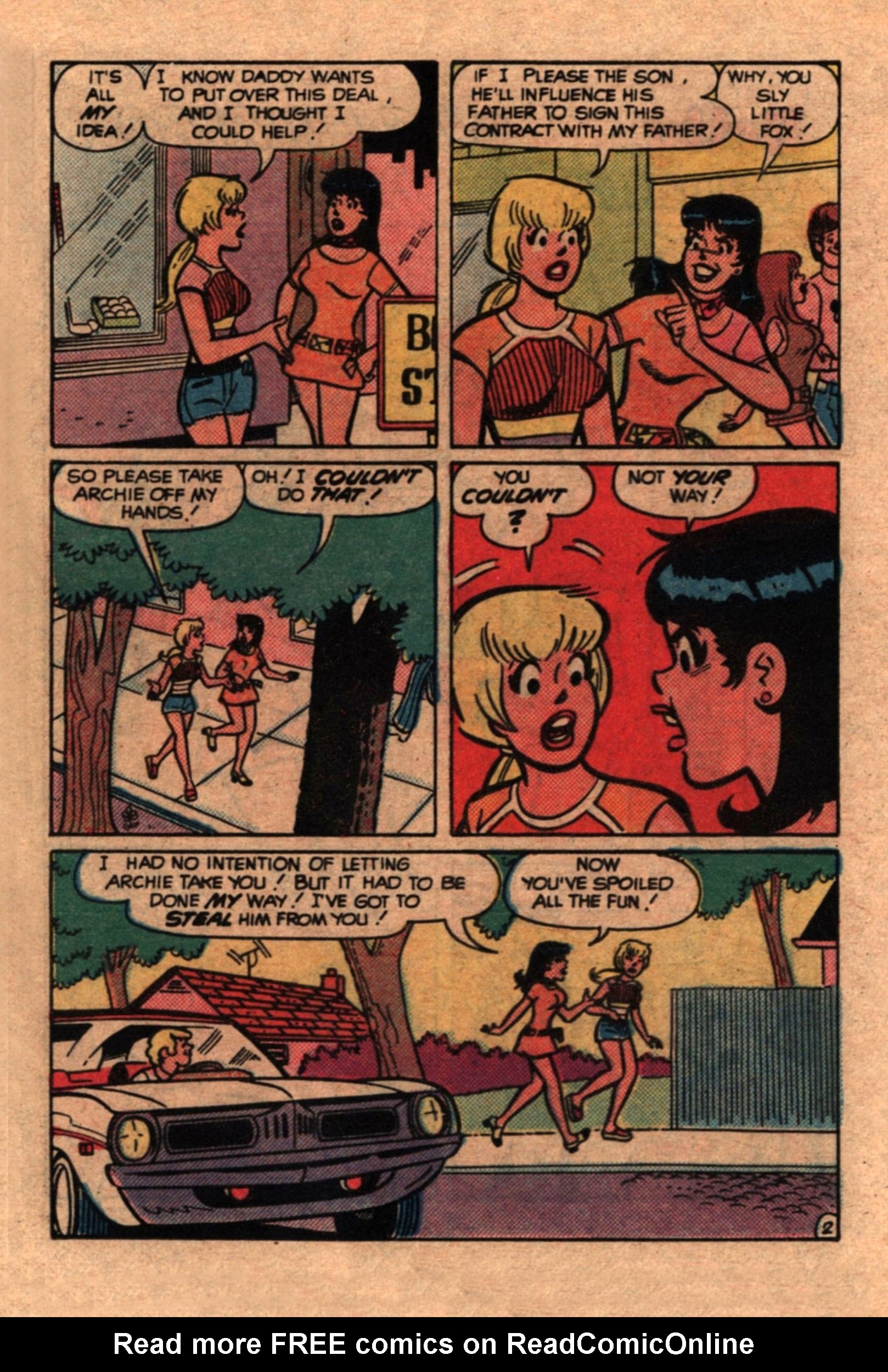 Read online Betty and Veronica Digest Magazine comic -  Issue #1 - 24