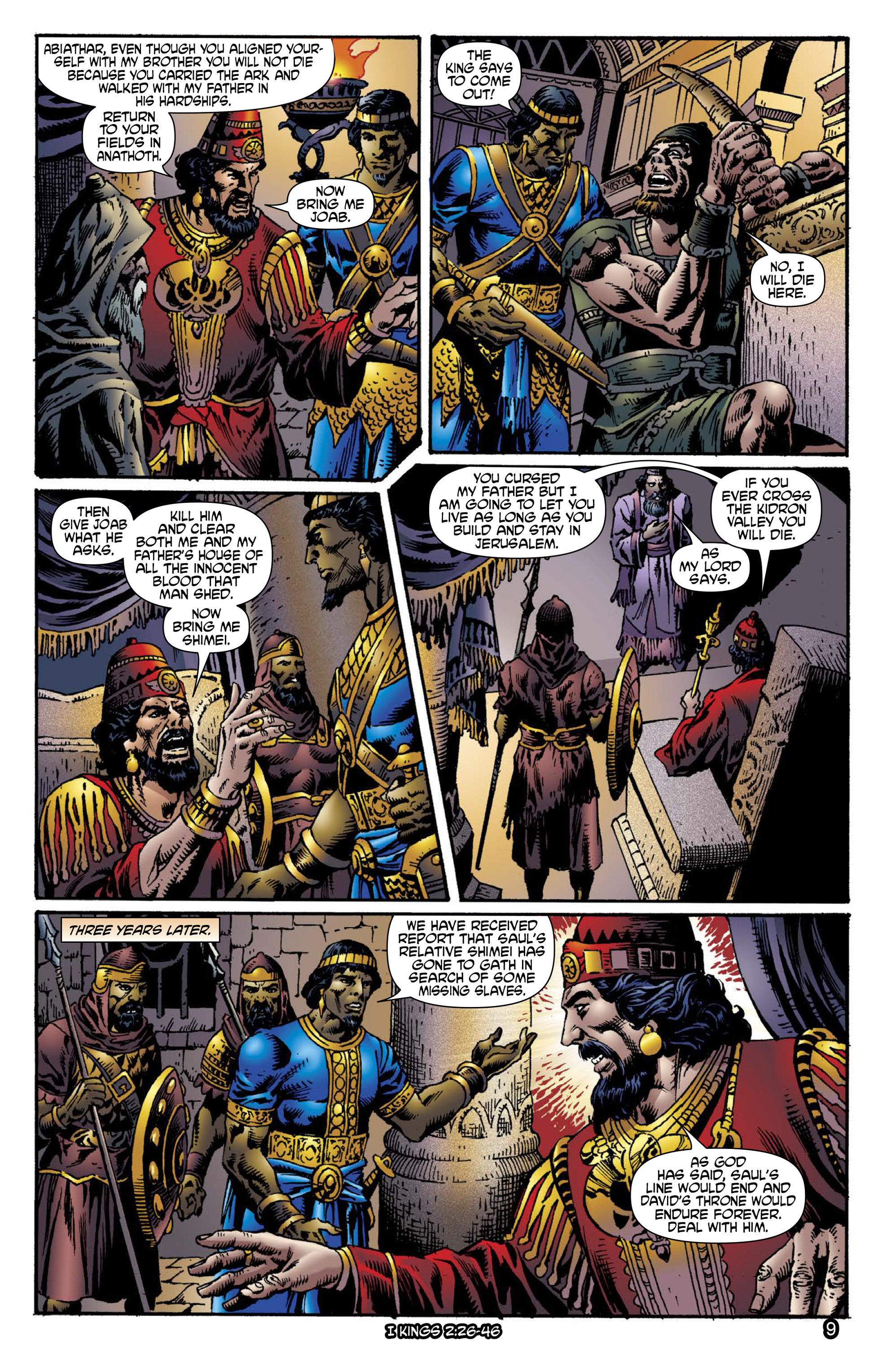 Read online The Kingstone Bible comic -  Issue #6 - 14