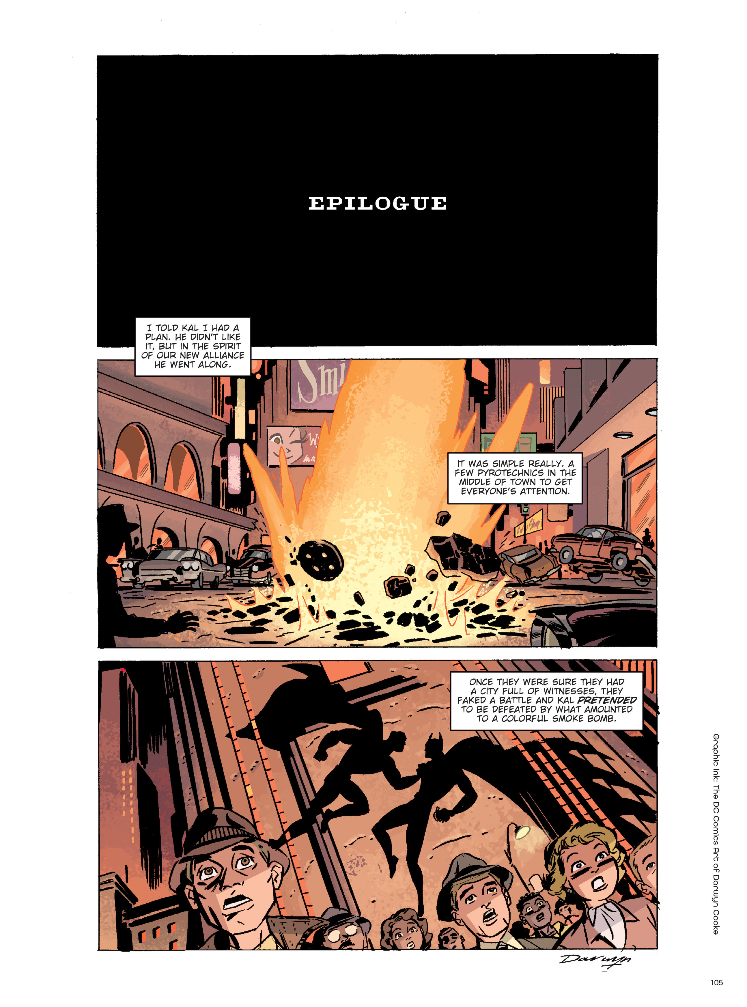Read online Graphic Ink: The DC Comics Art of Darwyn Cooke comic -  Issue # TPB (Part 2) - 5