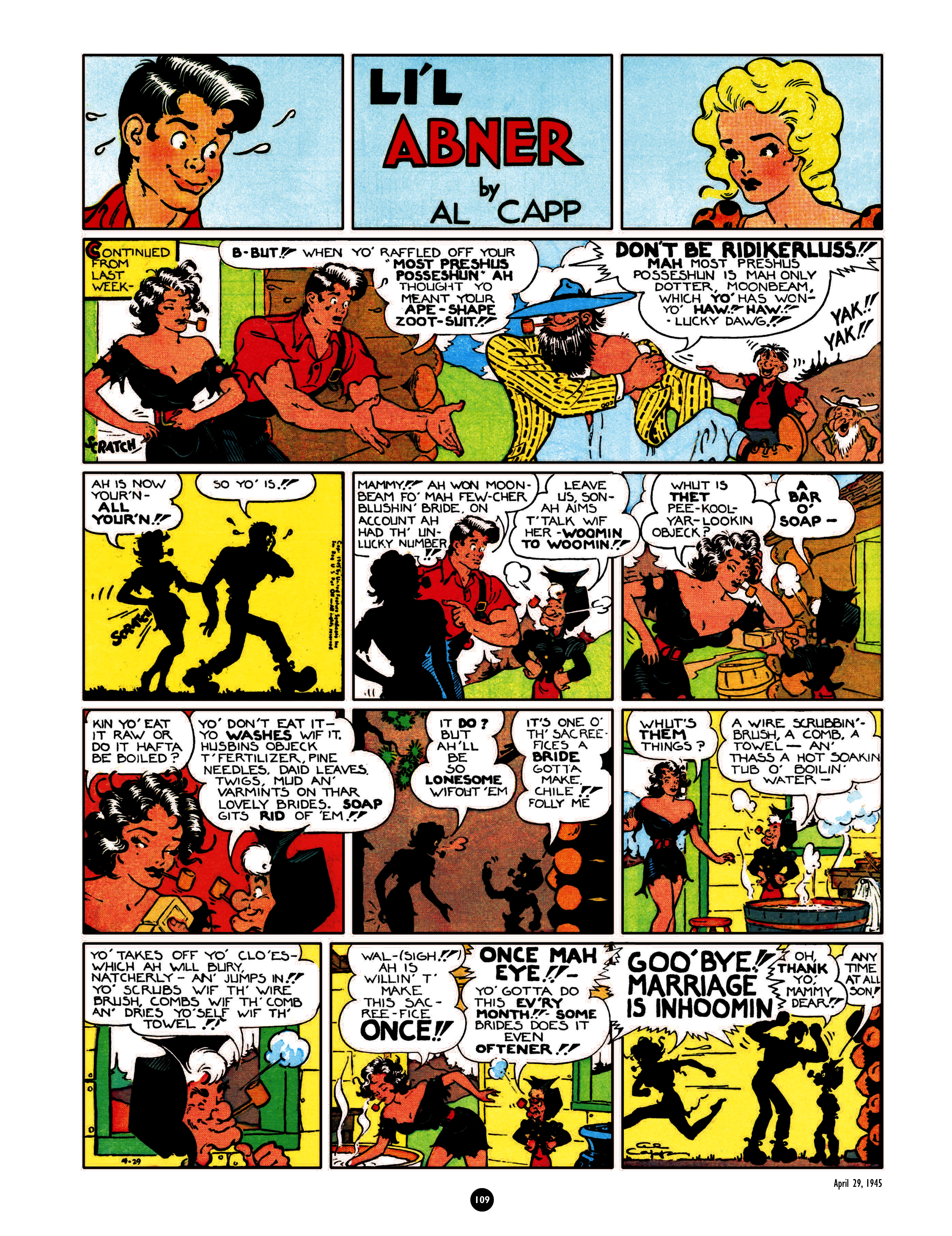 Read online Al Capp's Li'l Abner Complete Daily & Color Sunday Comics comic -  Issue # TPB 6 (Part 2) - 10