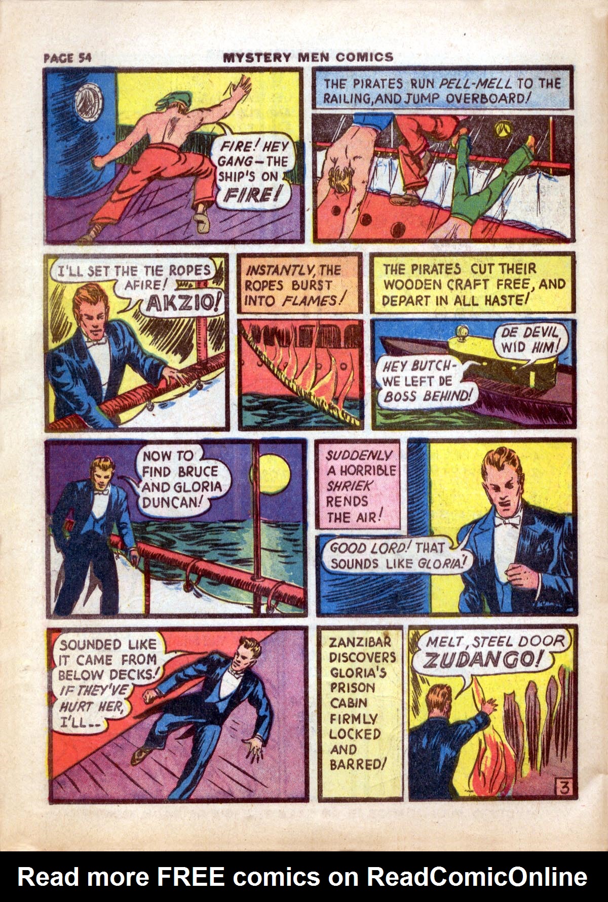 Read online Mystery Men Comics comic -  Issue #13 - 58