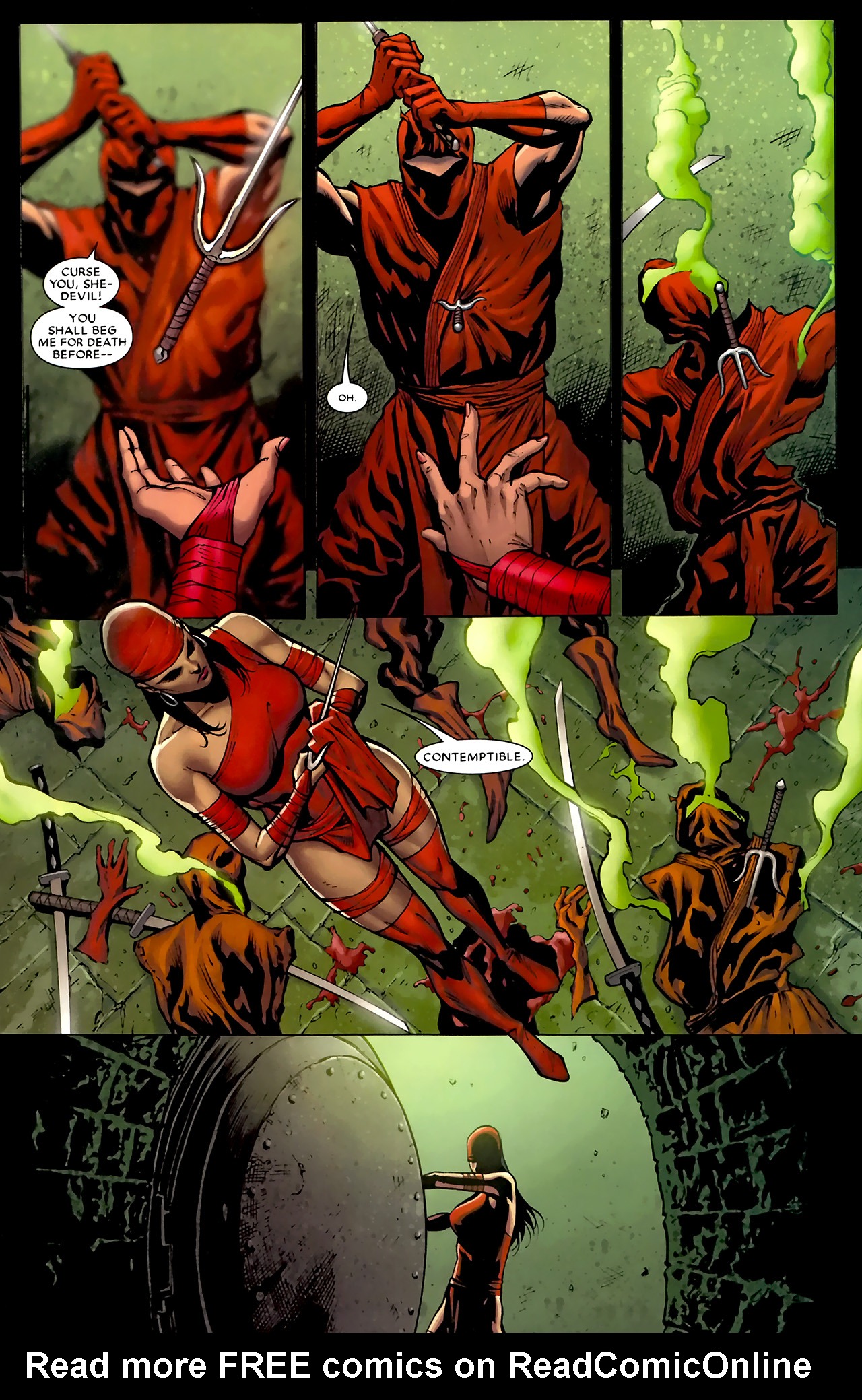 Read online Shadowland comic -  Issue #4 - 7