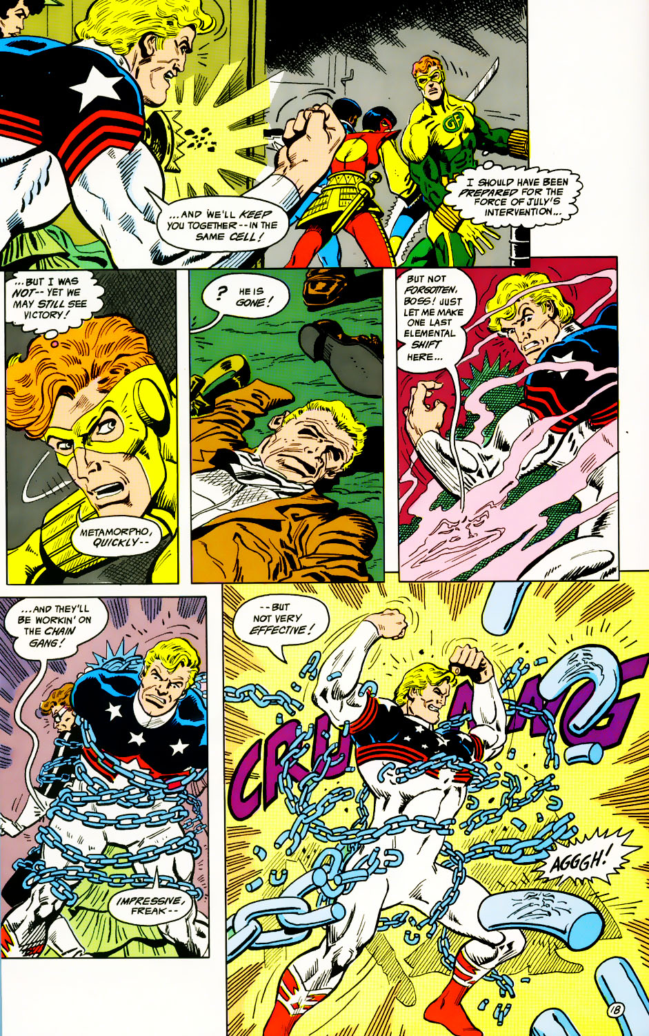 Read online Adventures of the Outsiders comic -  Issue #41 - 19