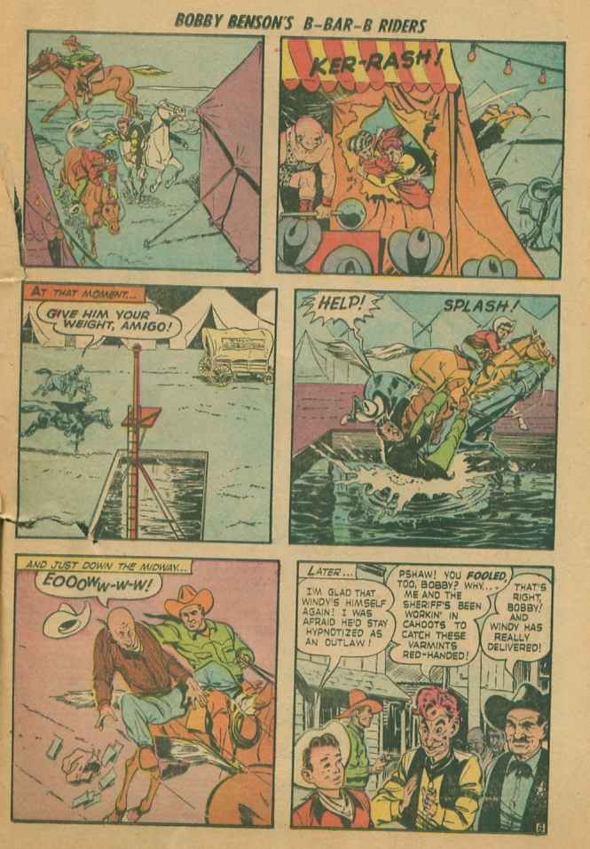 Read online Bobby Benson's B-Bar-B Riders comic -  Issue #11 - 33