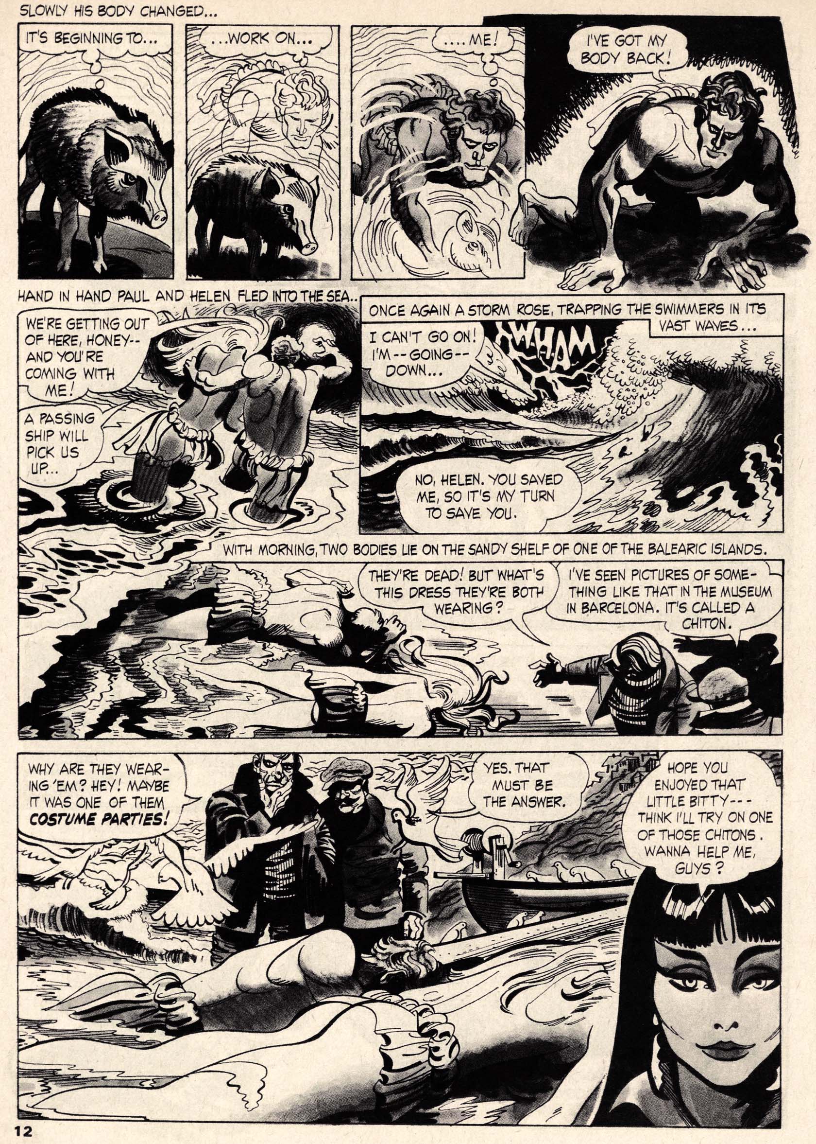 Read online Vampirella (1969) comic -  Issue #6 - 12