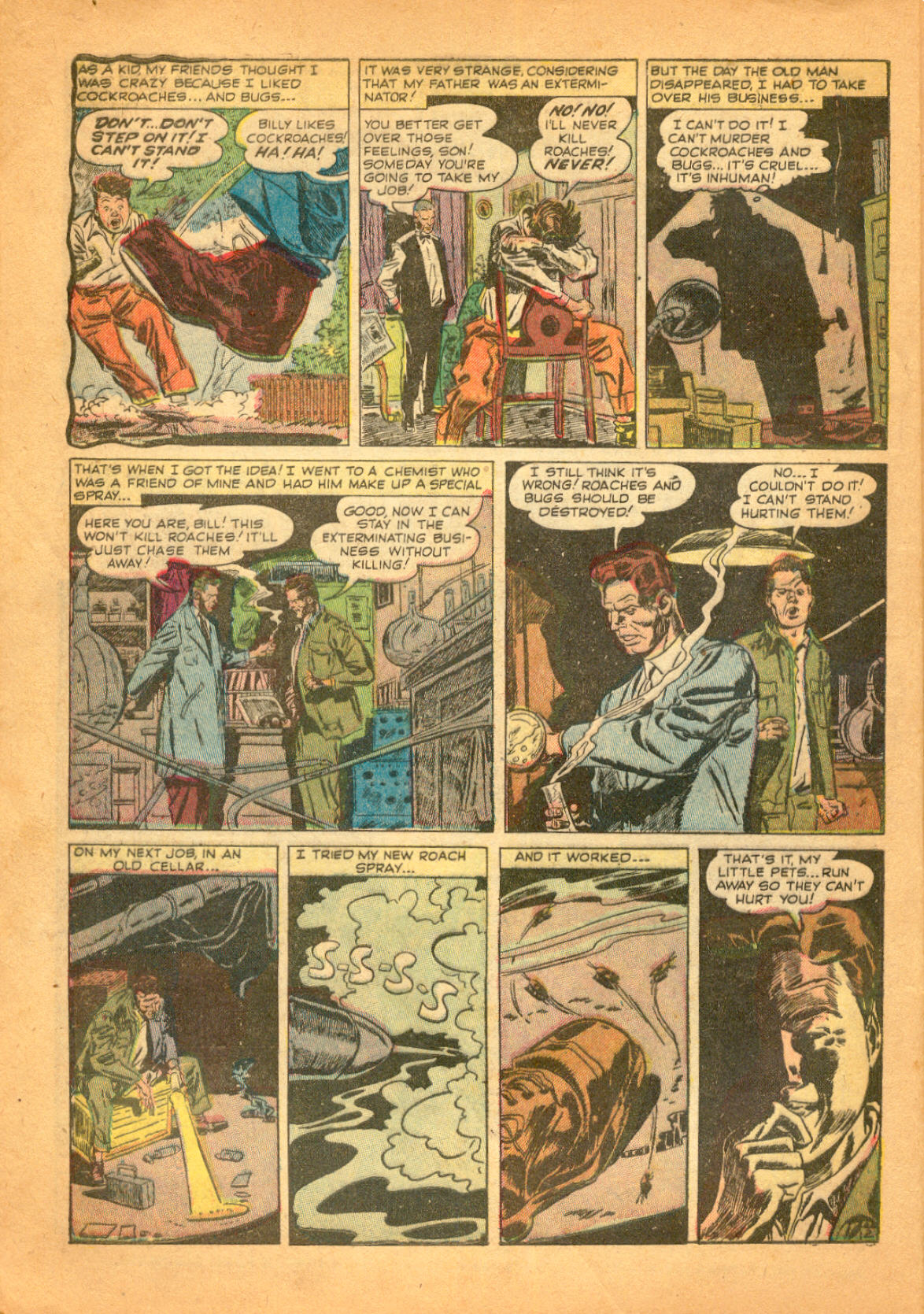 Read online Mystery Tales comic -  Issue #1 - 4