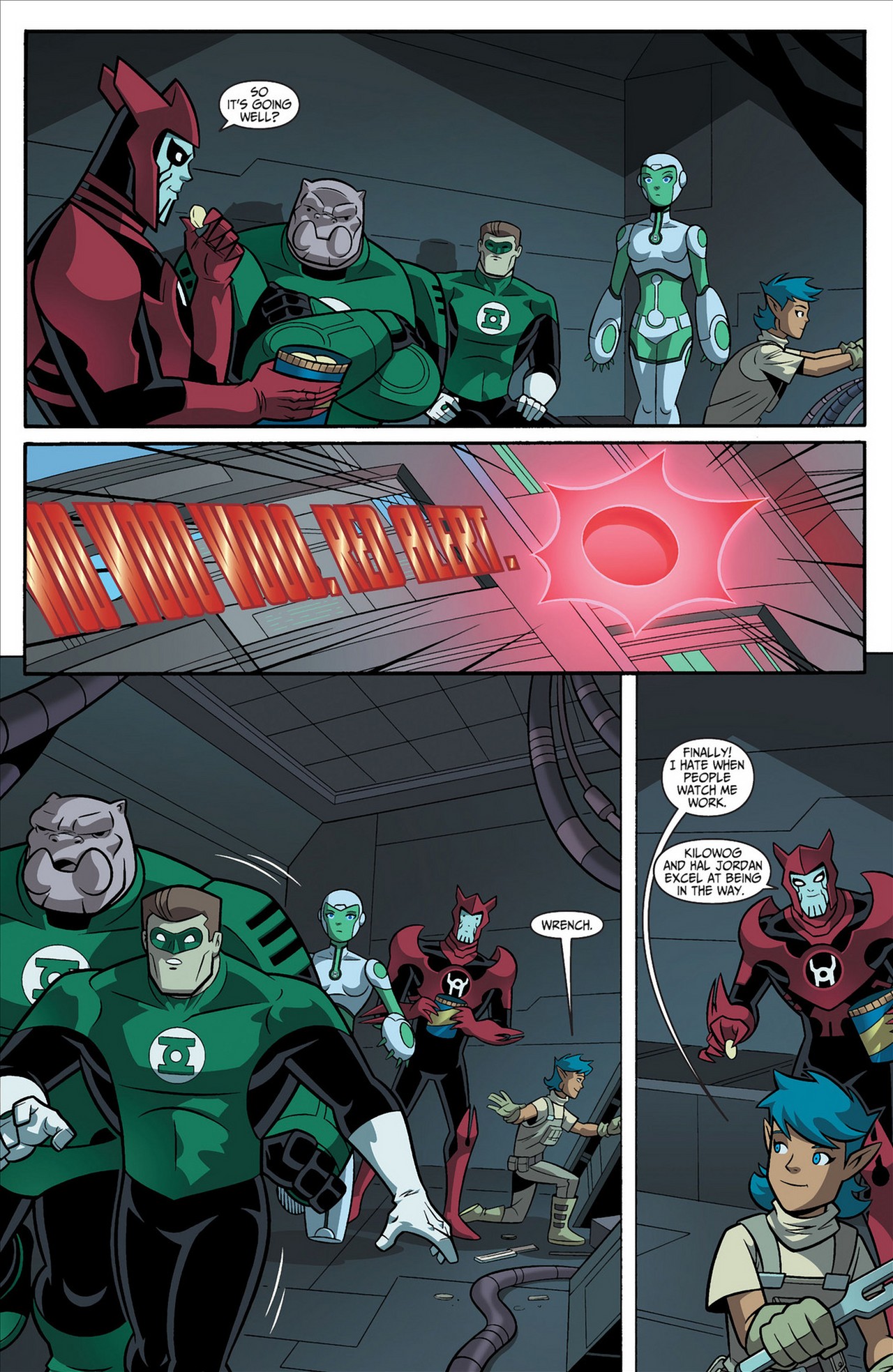 Read online Green Lantern: The Animated Series comic -  Issue #11 - 15