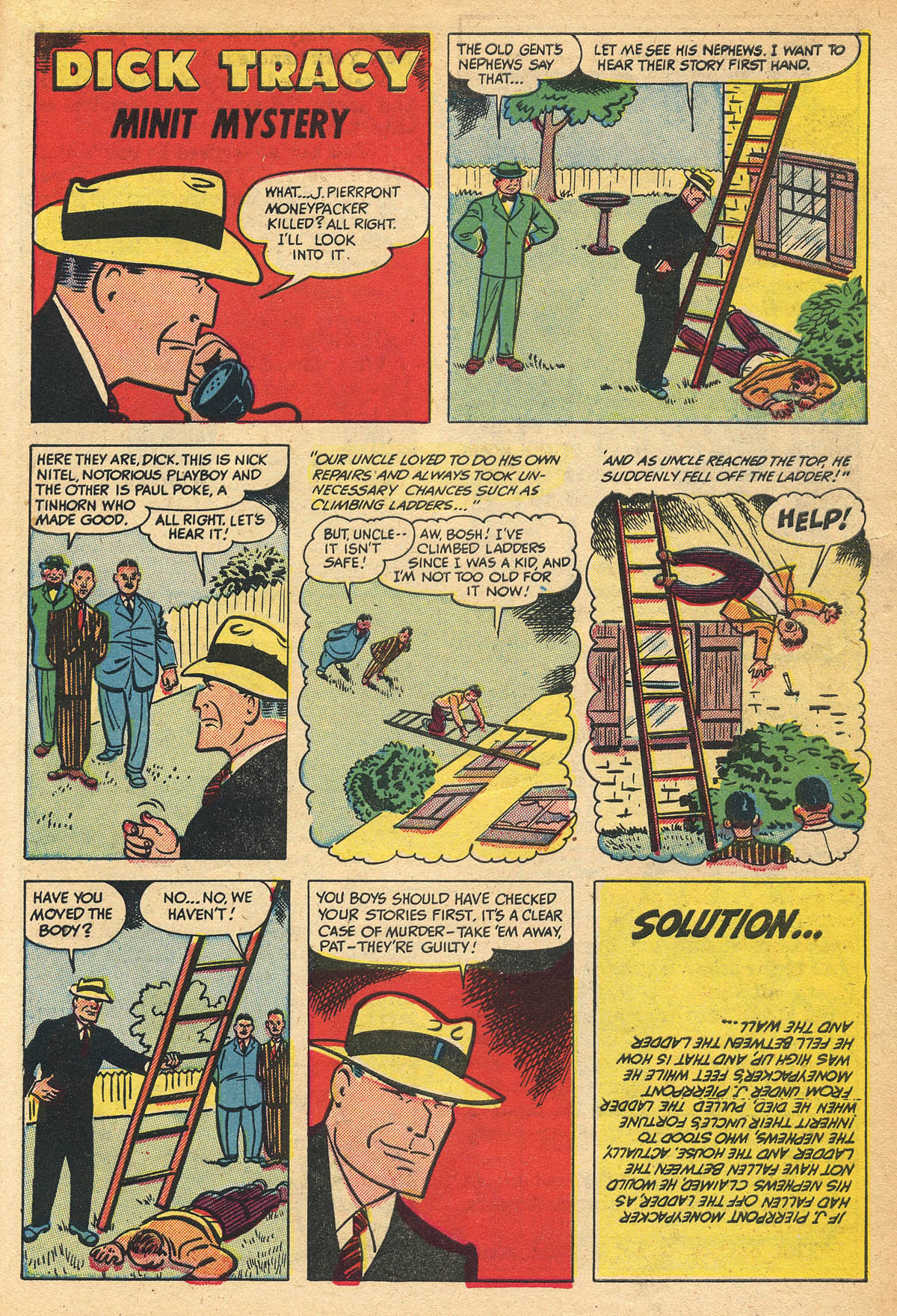 Read online Dick Tracy comic -  Issue #29 - 29