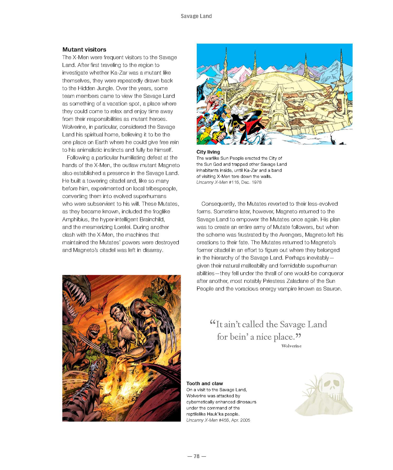 Read online Marvel Universe Map By Map: James Hill comic -  Issue # TPB (Part 1) - 78