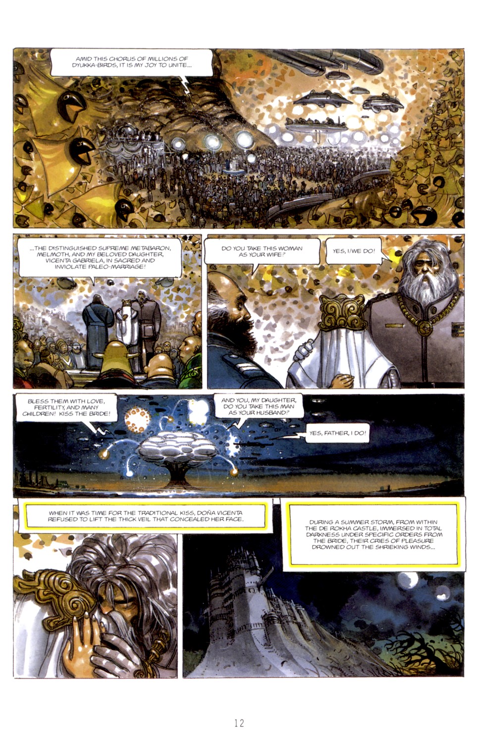 Read online The Metabarons comic -  Issue #13 - The Torment Of Dona vicenta - 13