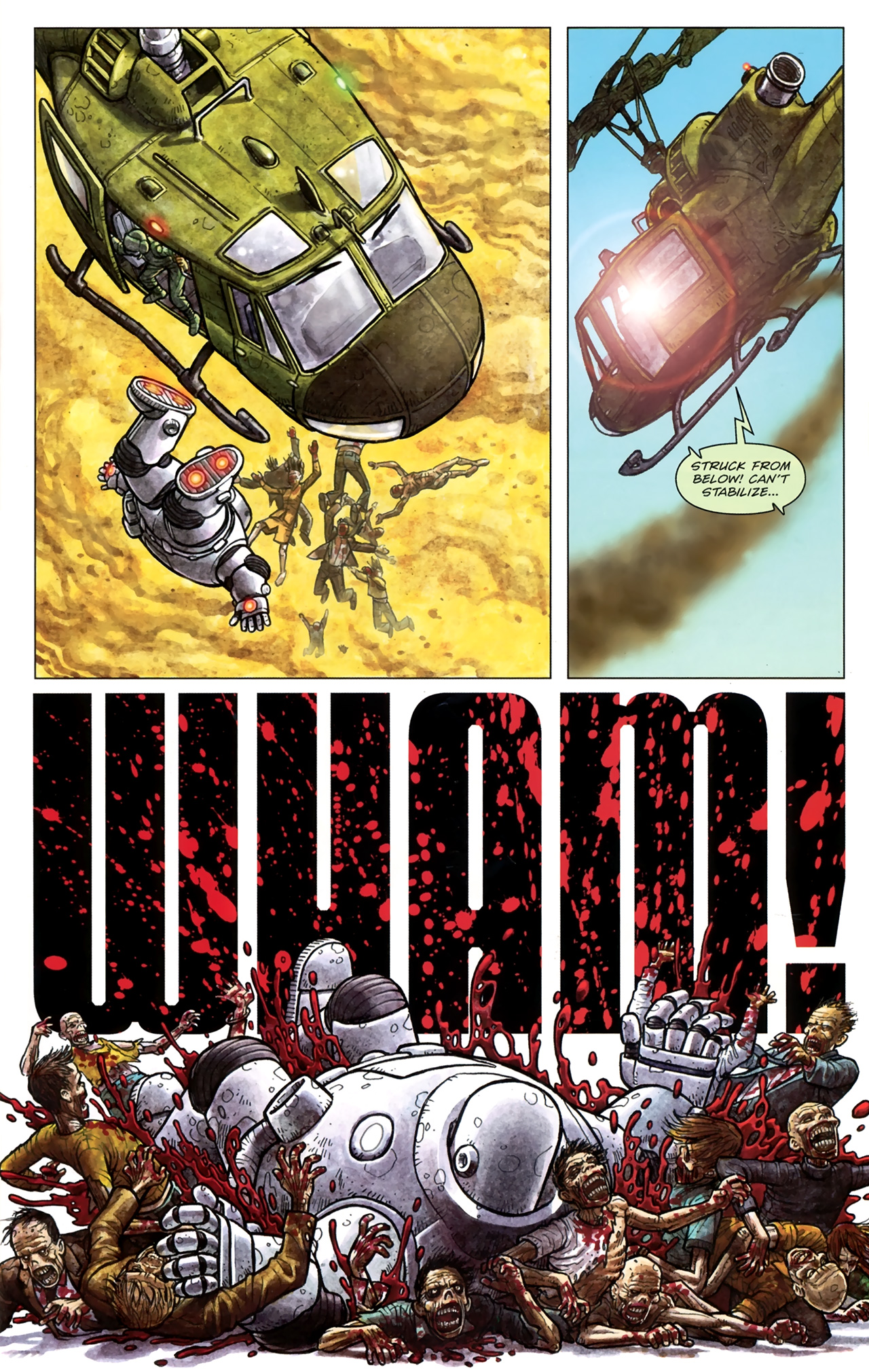 Read online Zombies vs. Robots Aventure comic -  Issue #3 - 12