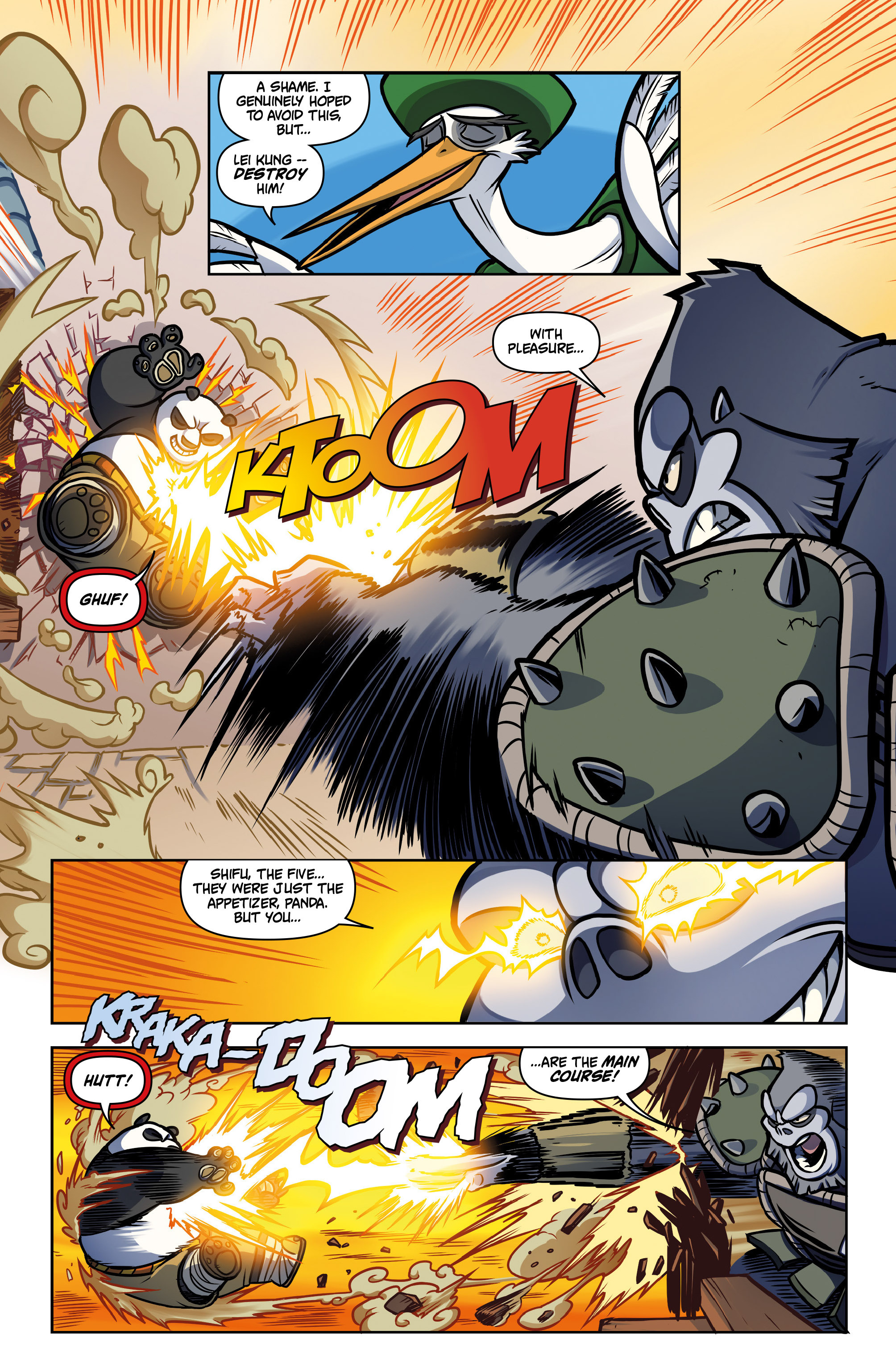 Read online DreamWorks Kung Fu Panda comic -  Issue #3 - 20