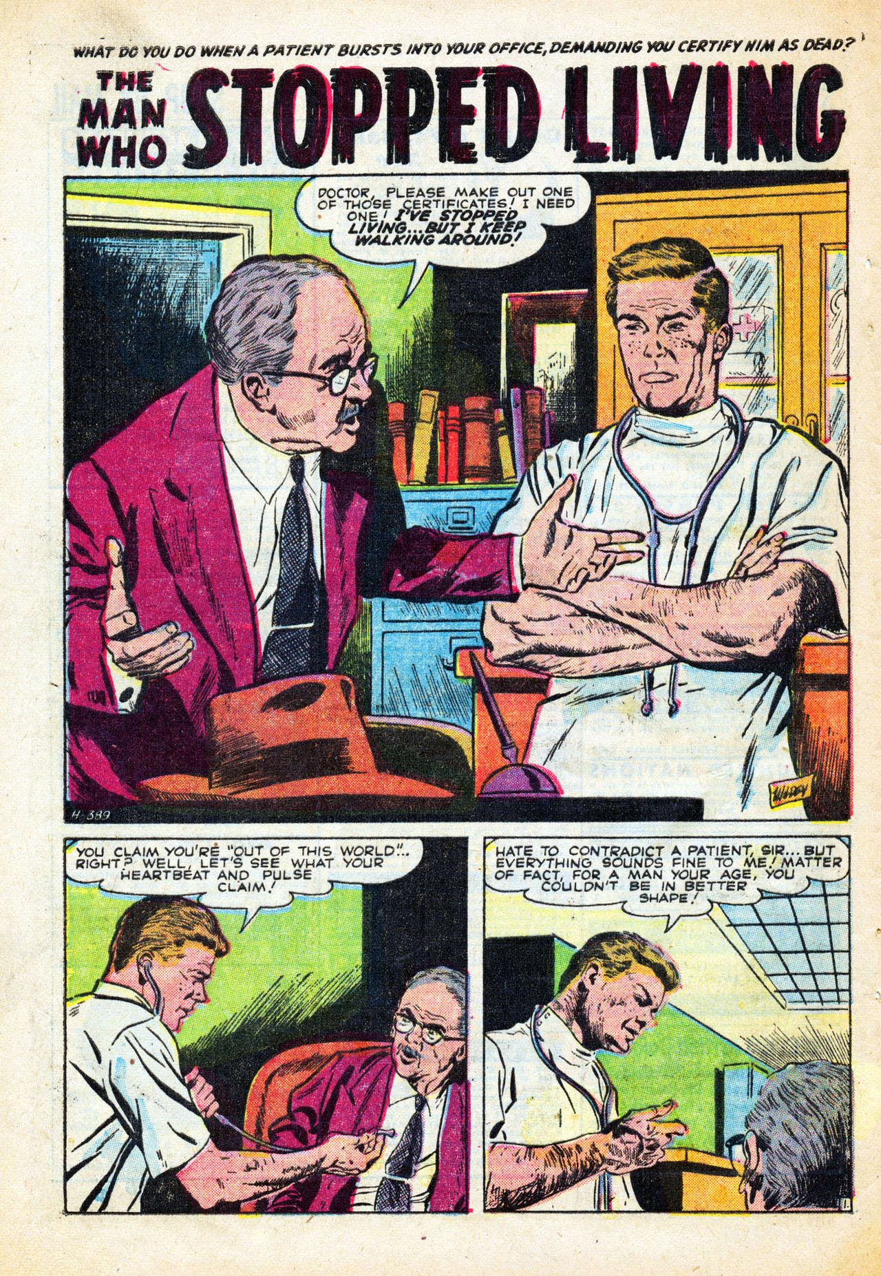 Read online Mystery Tales comic -  Issue #37 - 29