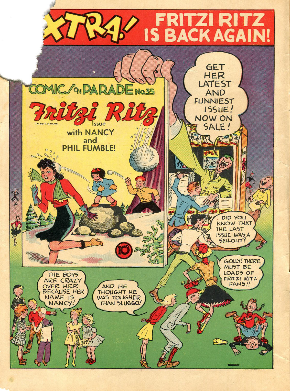 Read online Sparkler Comics comic -  Issue #6 - 3