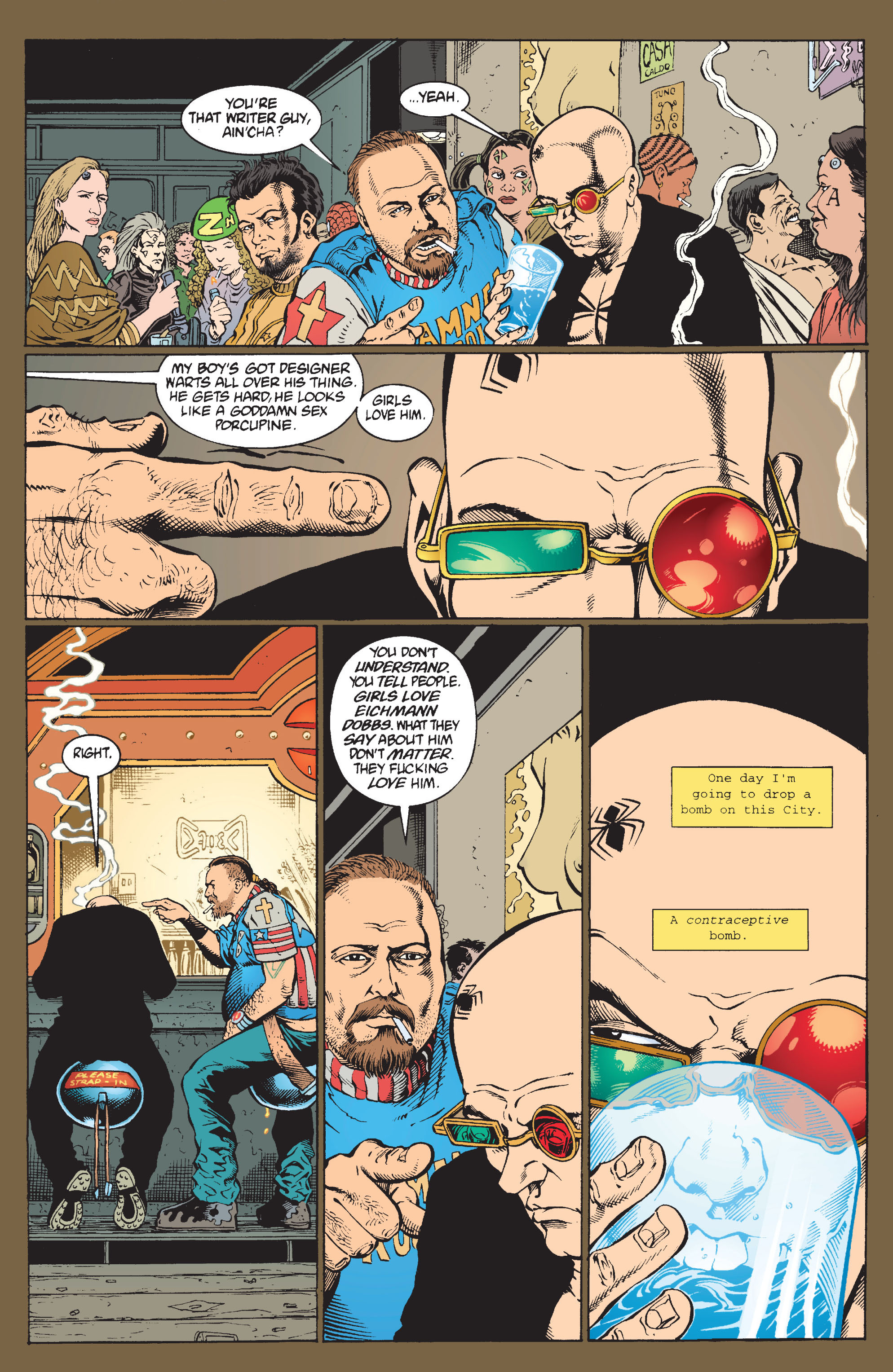 Read online Transmetropolitan comic -  Issue #9 - 8