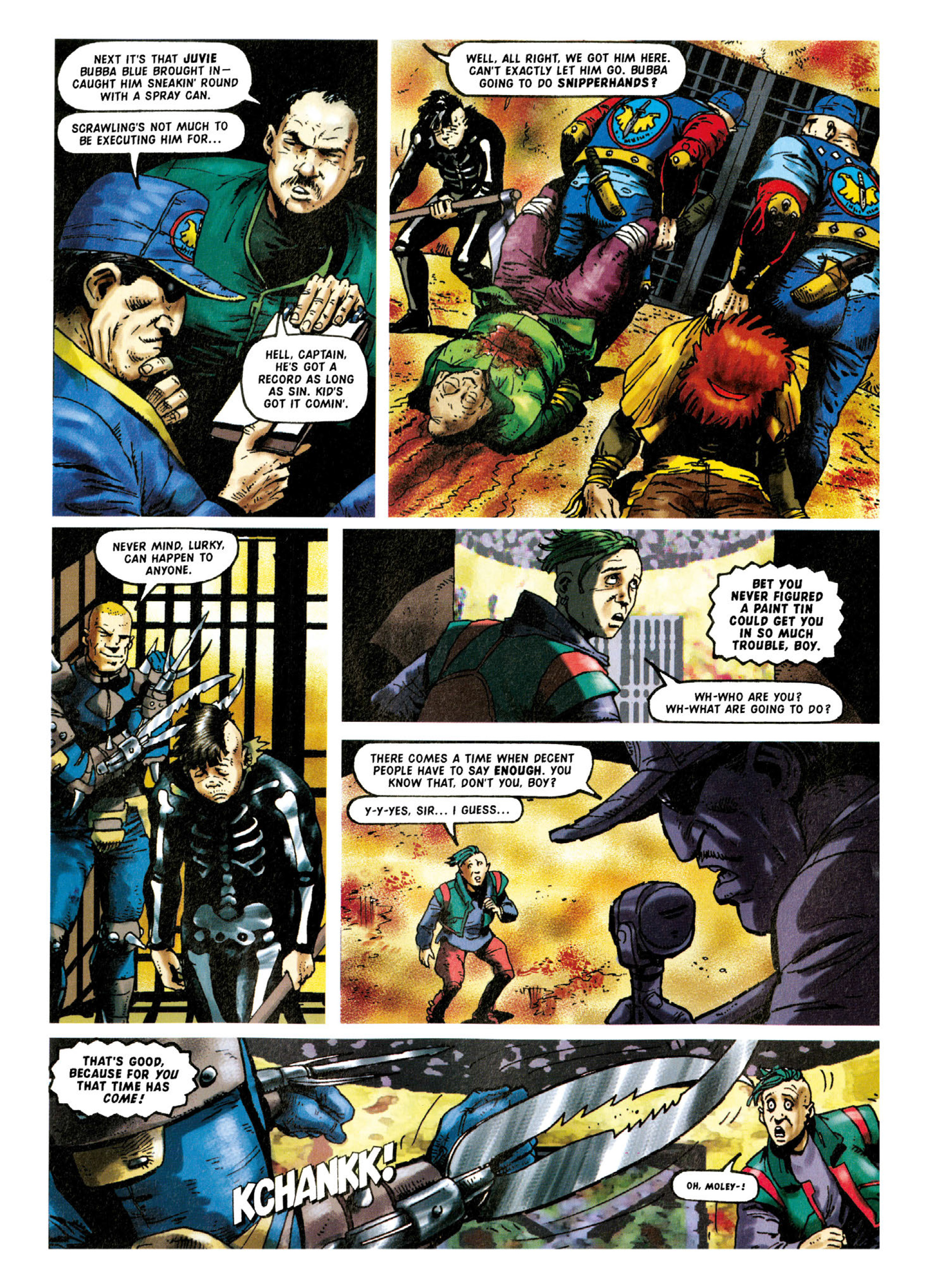 Read online Judge Dredd: The Complete Case Files comic -  Issue # TPB 28 - 135