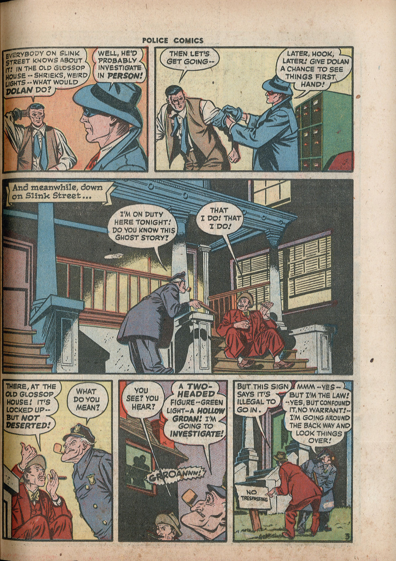 Read online Police Comics comic -  Issue #86 - 35