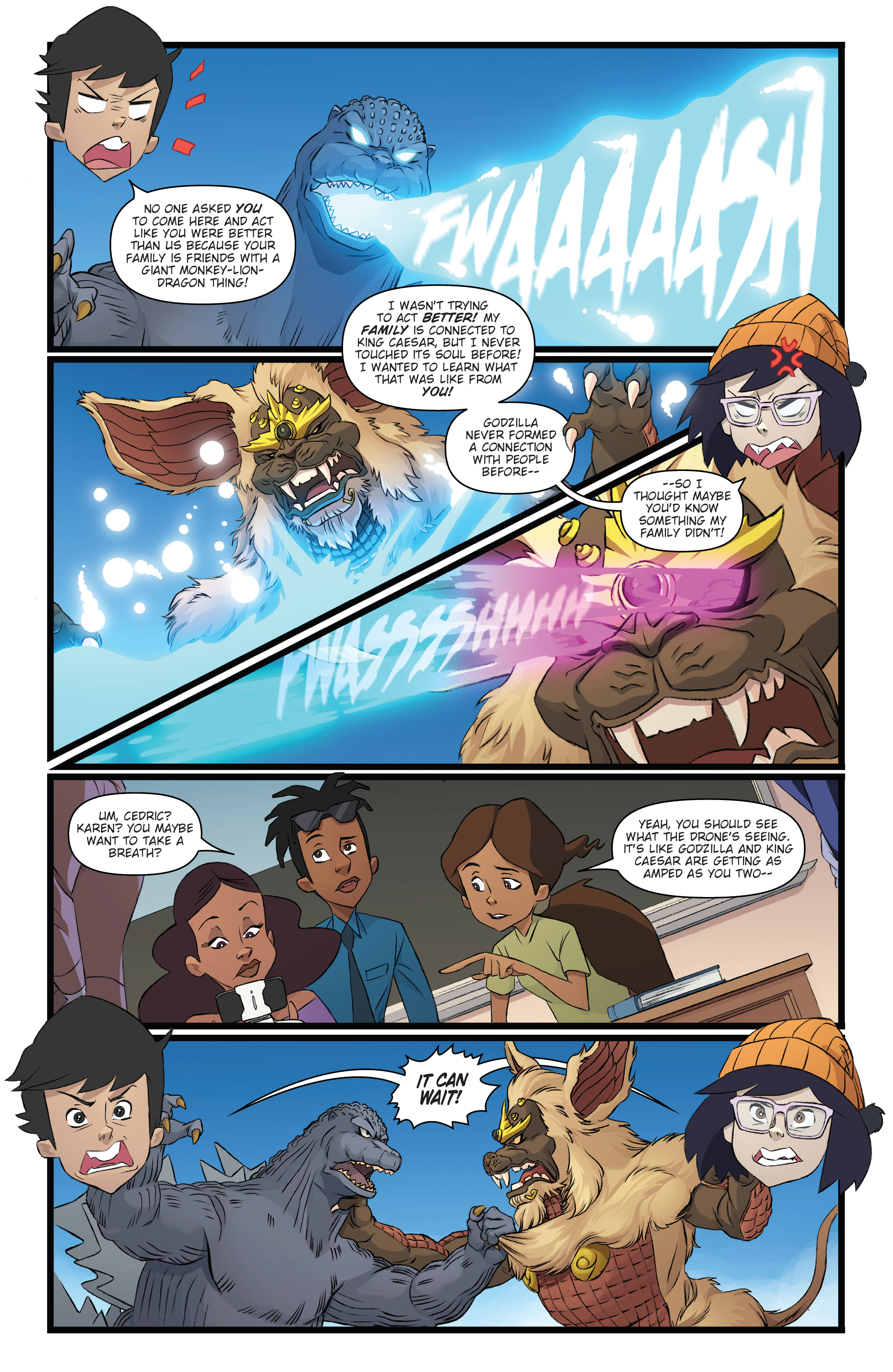 Read online Godzilla: Monsters & Protectors - All Hail the King! comic -  Issue #5 - 16