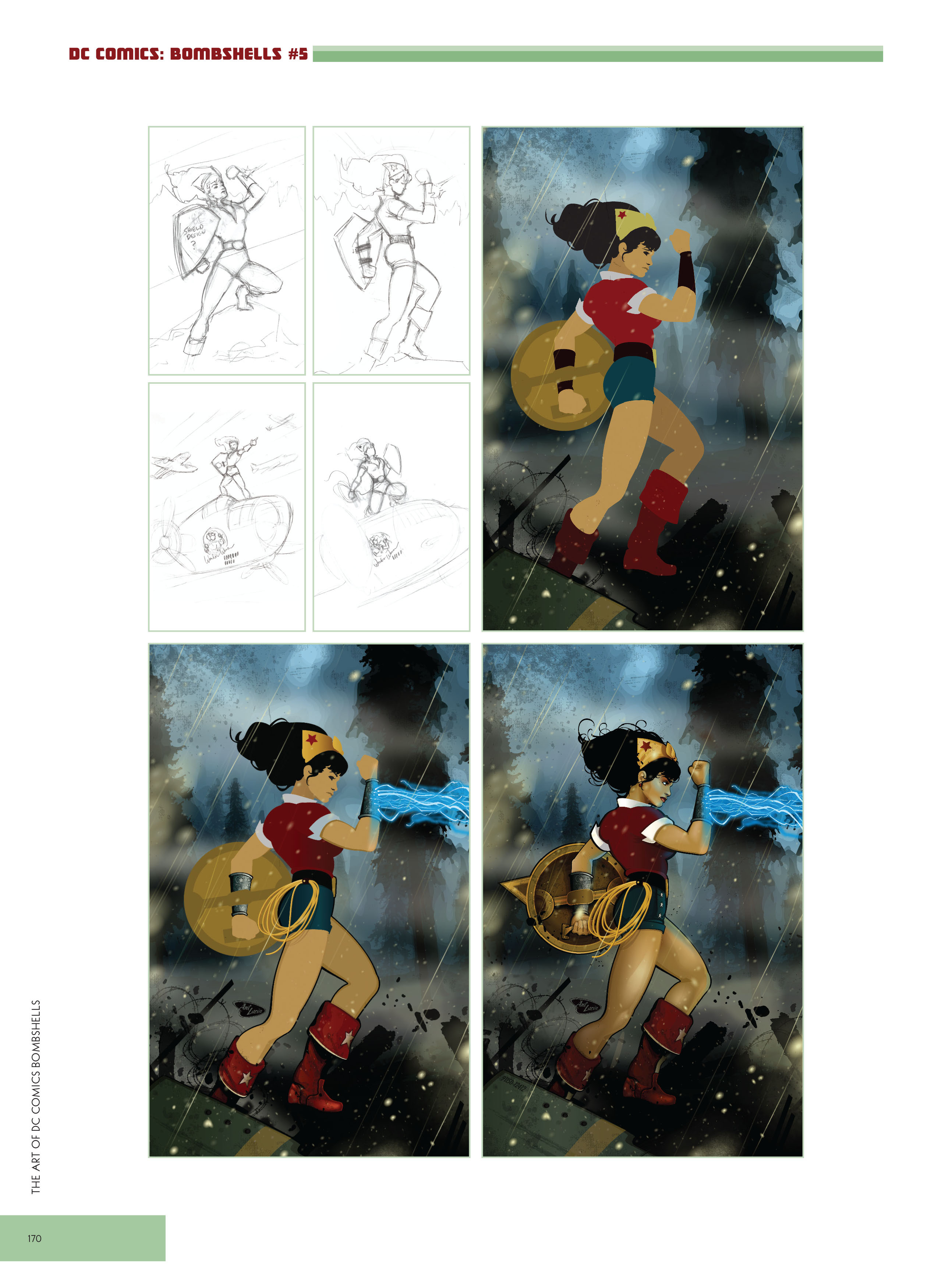 Read online The Art of DC Comics Bombshells comic -  Issue # TPB (Part 2) - 28