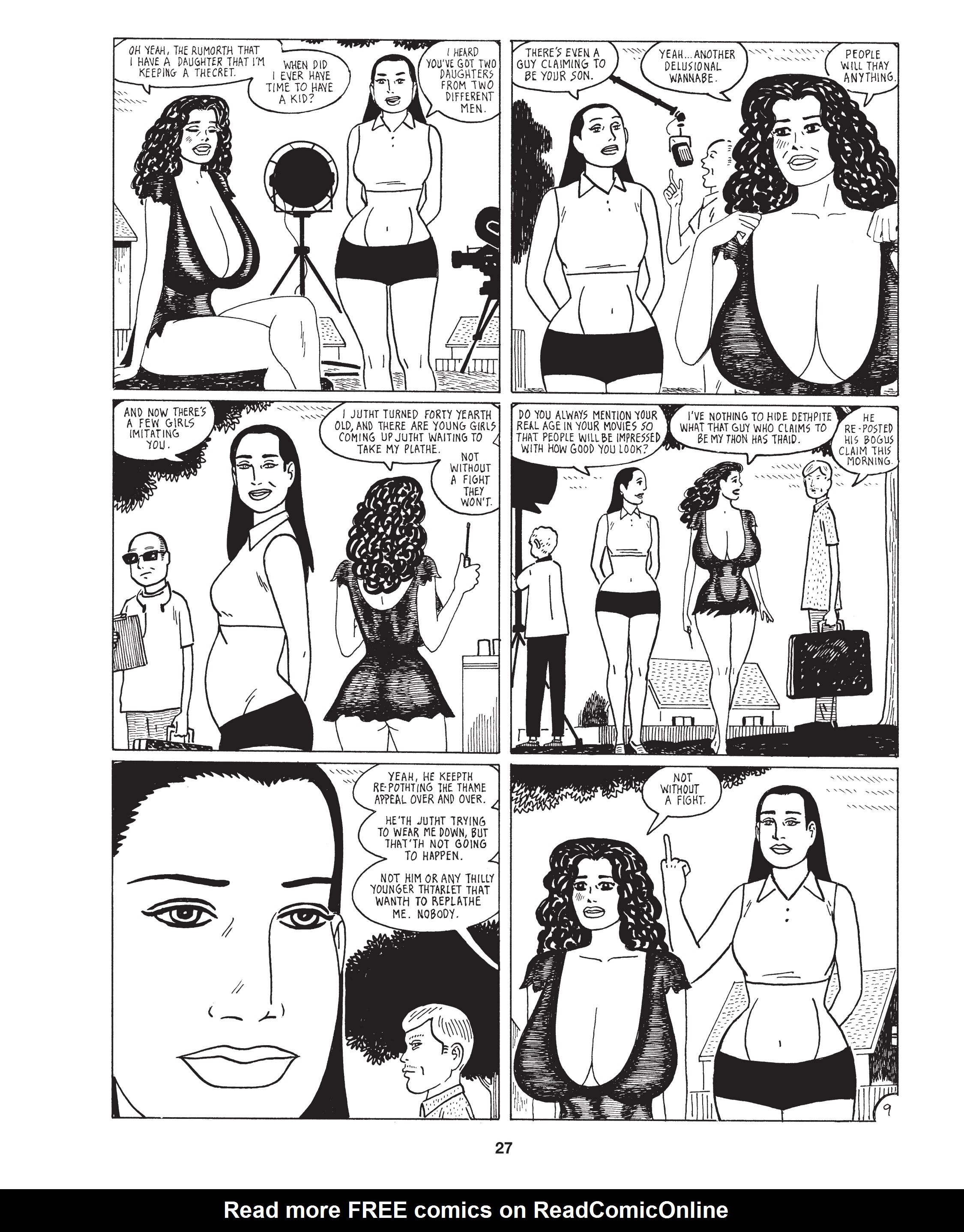 Read online Love and Rockets: New Stories comic -  Issue #7 - 28