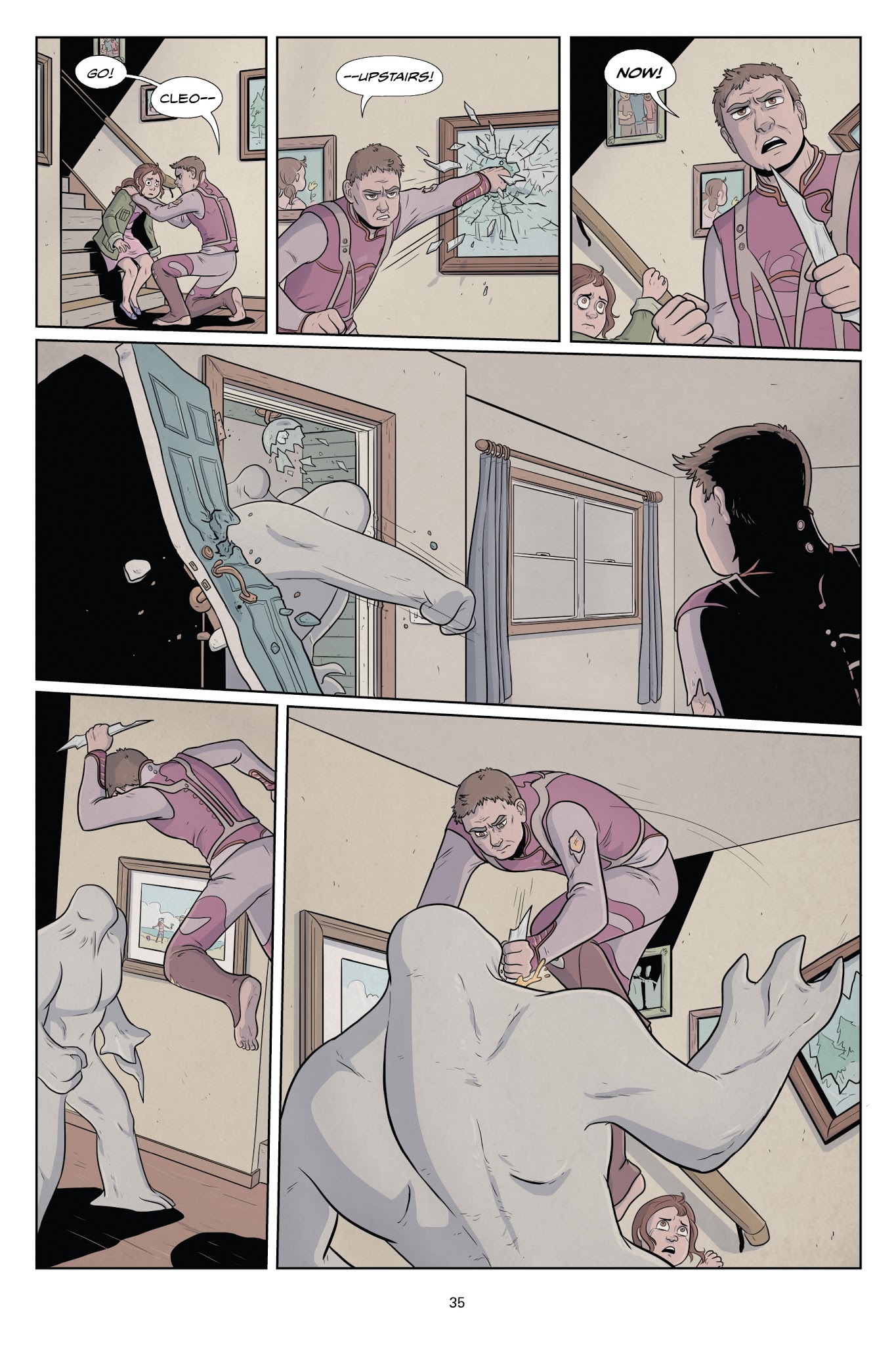 Read online Lifeformed: Cleo Makes Contact comic -  Issue # TPB - 34