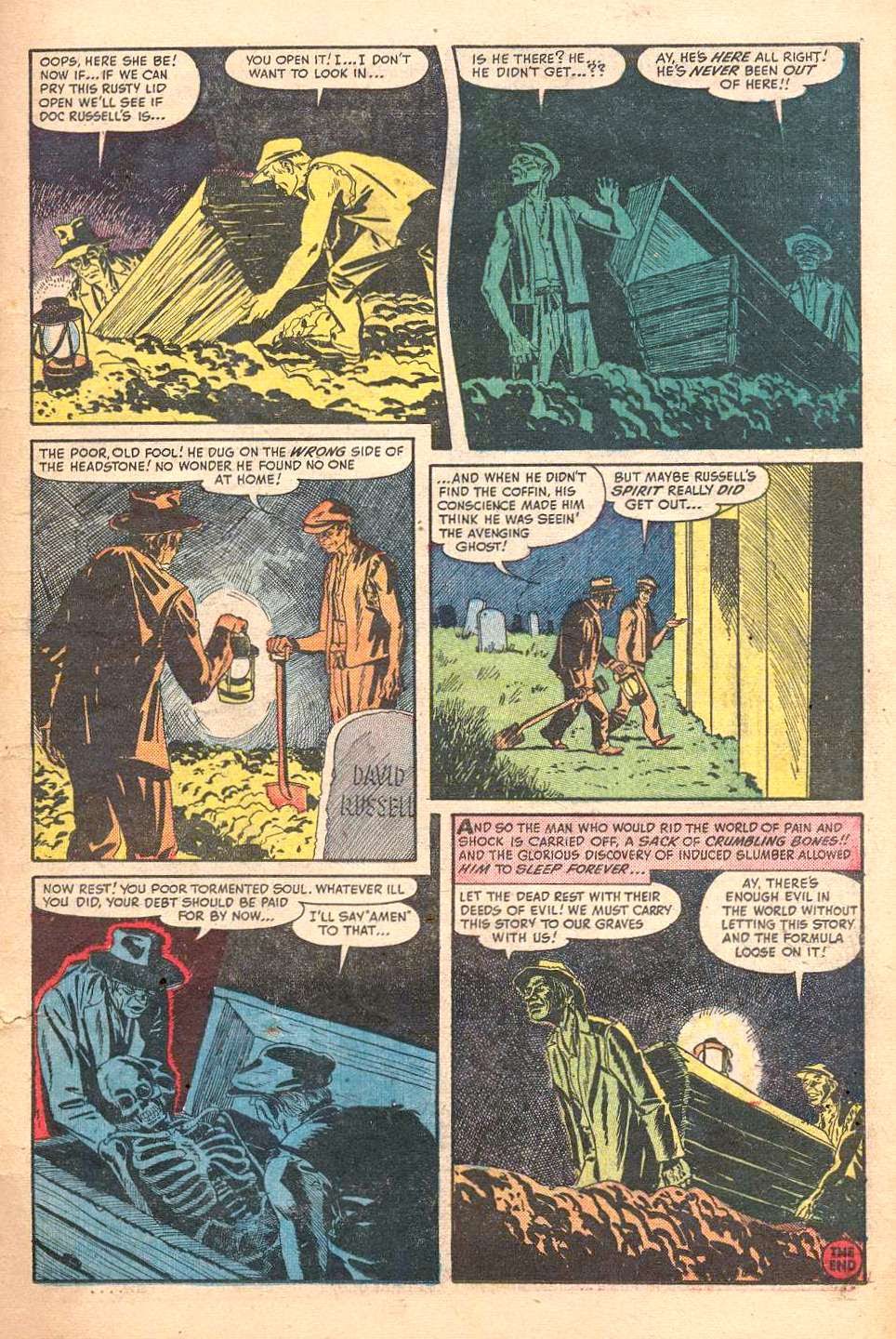 Read online Chamber of Chills (1951) comic -  Issue #22 - 10