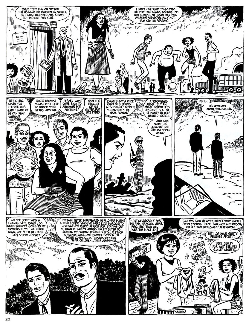 Read online Love and Rockets (1982) comic -  Issue #50 - 34