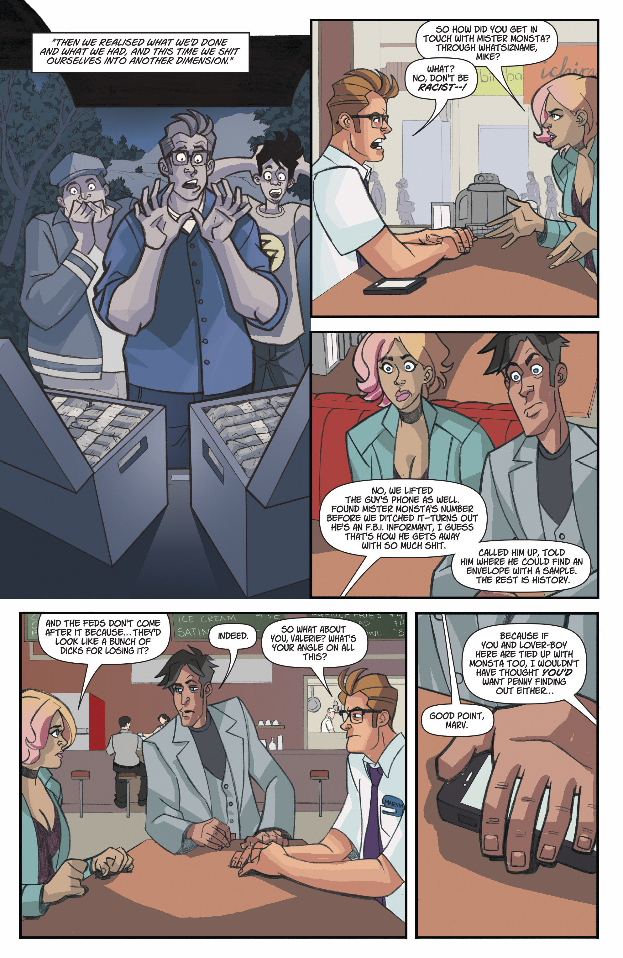 Read online A Train Called Love comic -  Issue #5 - 21