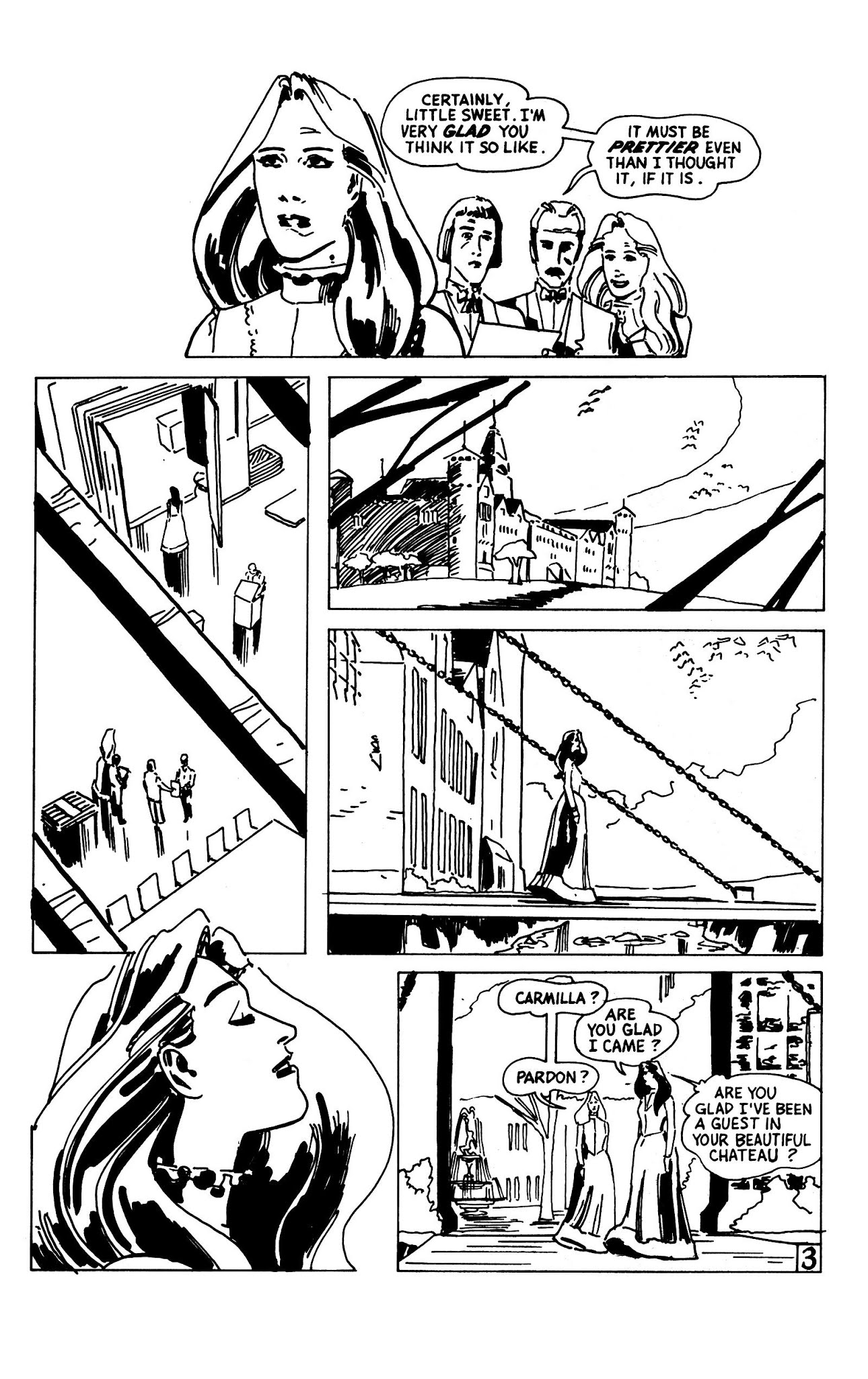 Read online Carmilla comic -  Issue #3 - 7