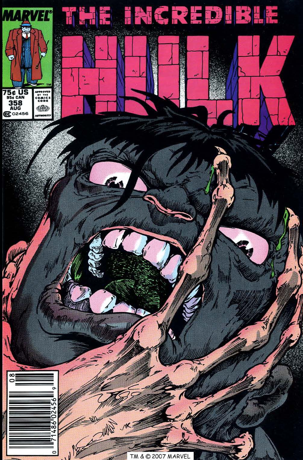 Read online The Incredible Hulk (1968) comic -  Issue #358 - 1