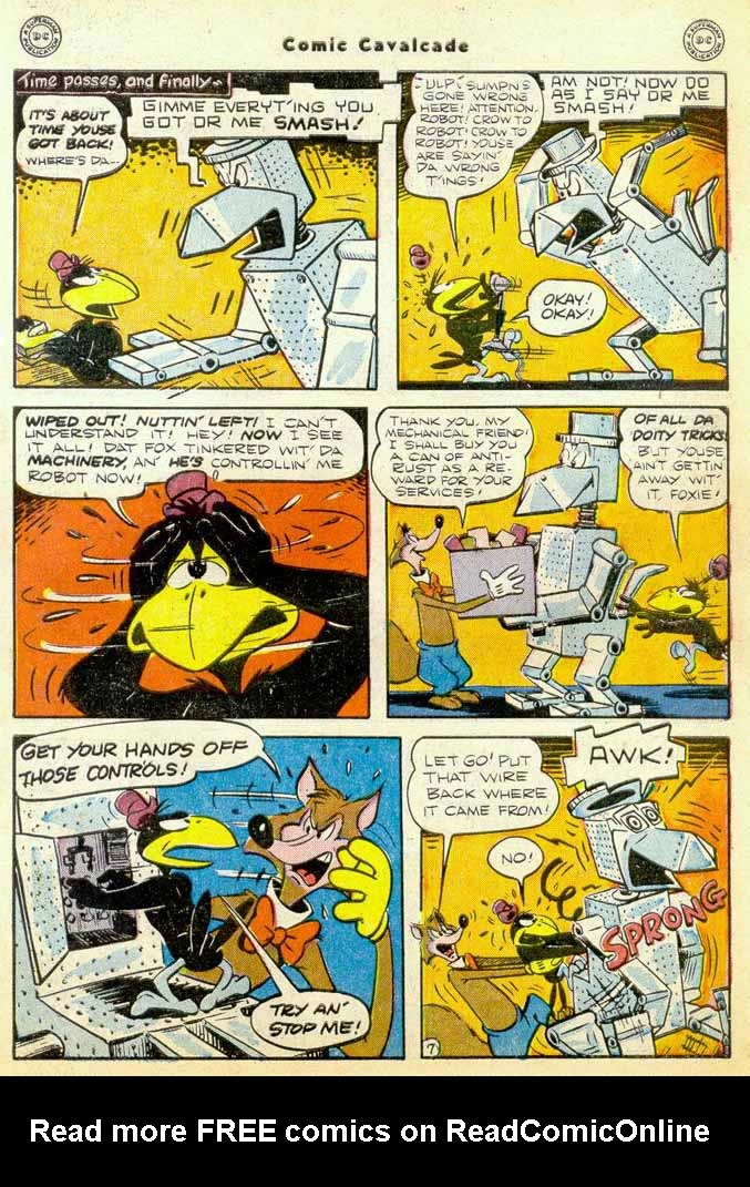 Read online Comic Cavalcade comic -  Issue #35 - 9