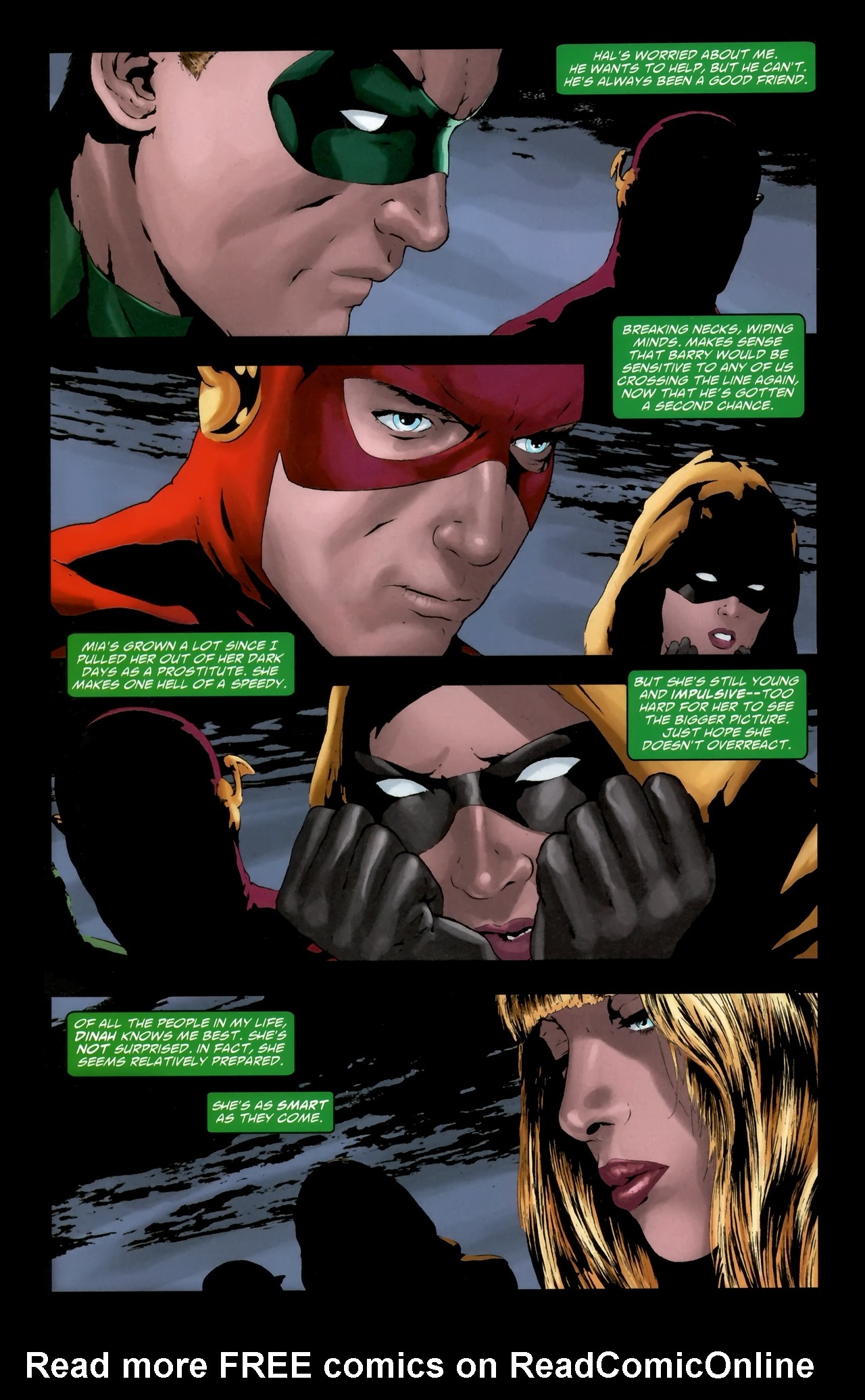 Read online Green Arrow/Black Canary comic -  Issue #32 - 2