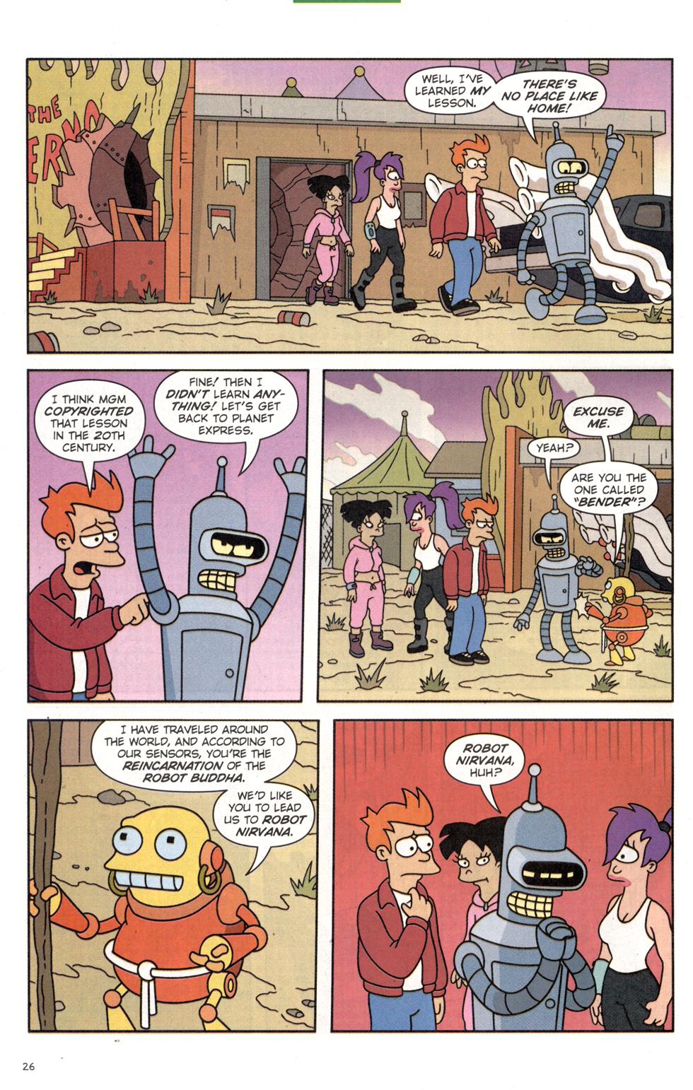 Read online Futurama Comics comic -  Issue #13 - 27