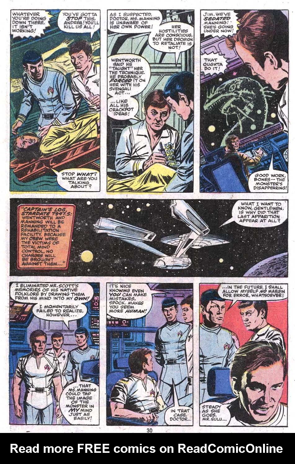 Read online Star Trek (1980) comic -  Issue #11 - 32