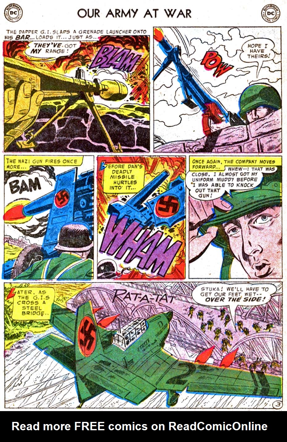 Read online Our Army at War (1952) comic -  Issue #50 - 20