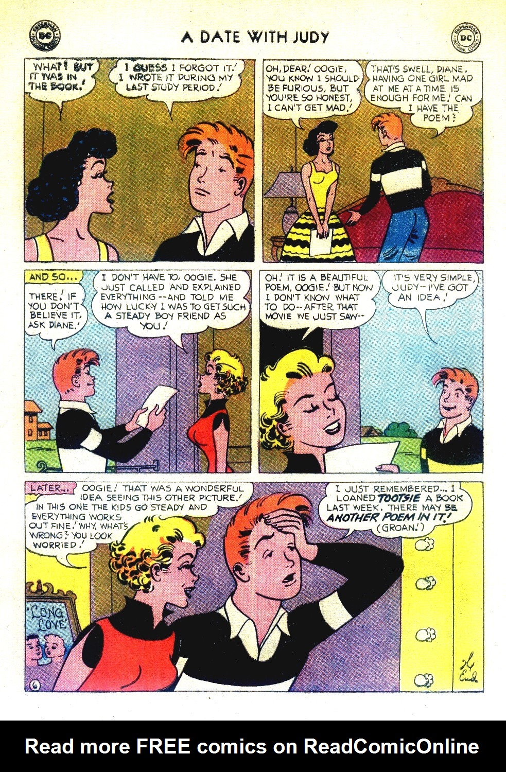 Read online A Date with Judy comic -  Issue #61 - 8