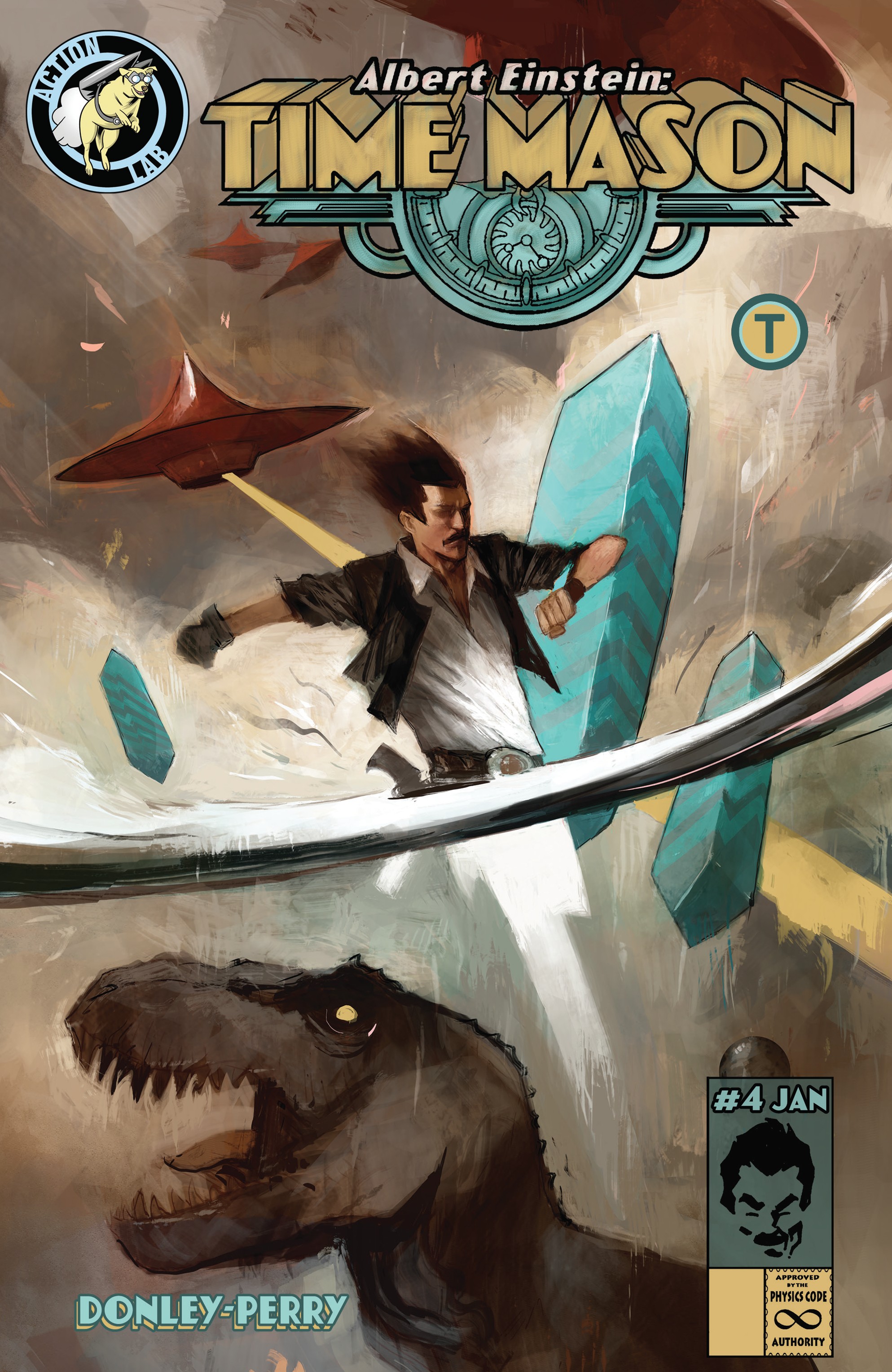 Read online Albert Einstein: Time Mason comic -  Issue #4 - 1