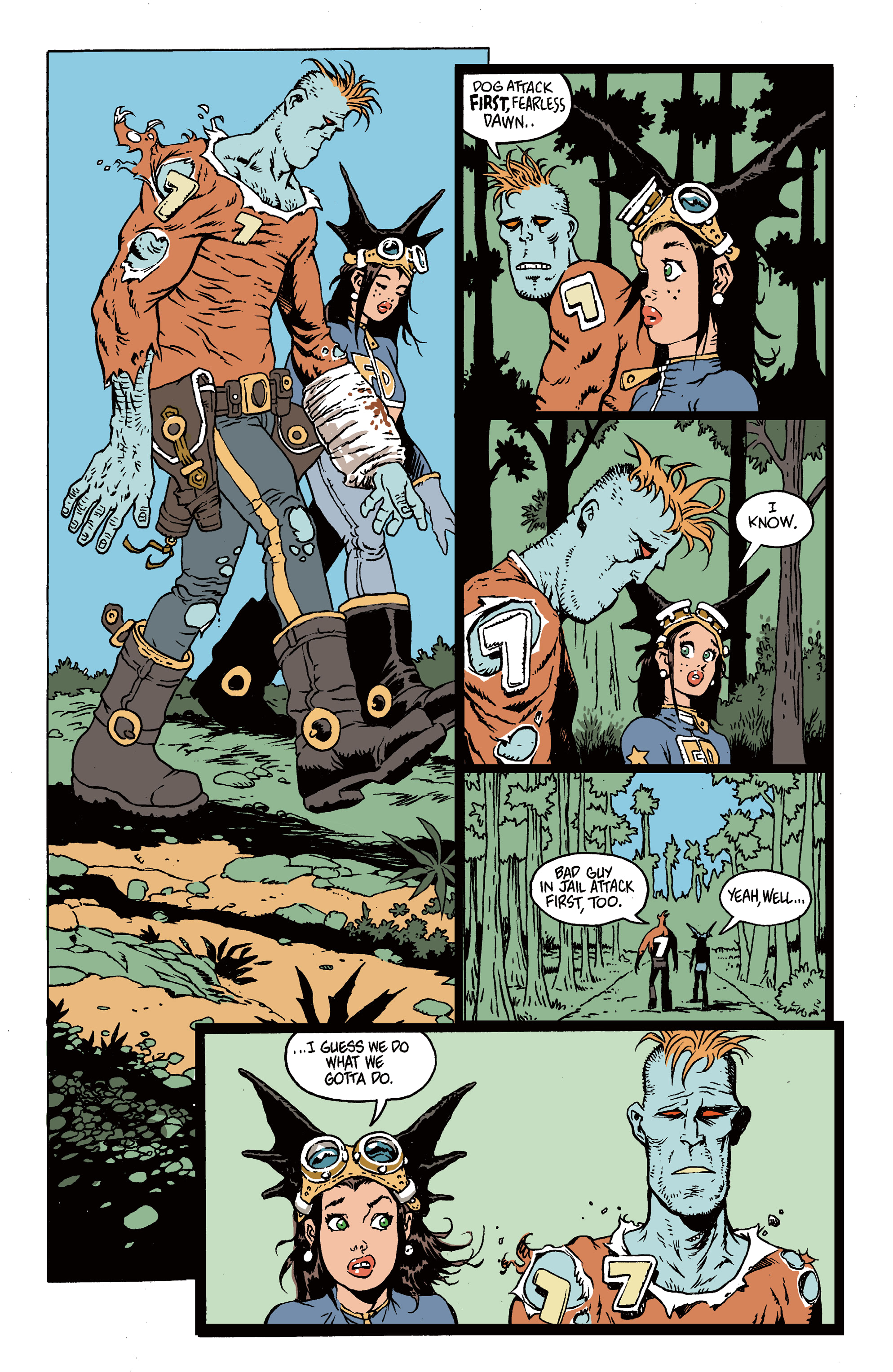 Read online Fearless Dawn: Return of Old Number Seven comic -  Issue # Full - 18