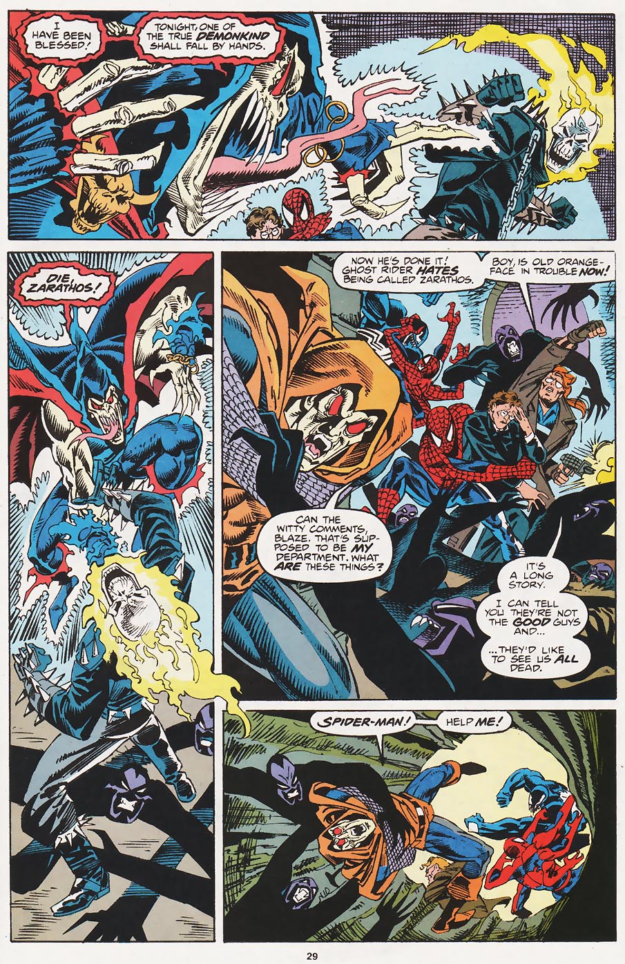 Read online Web of Spider-Man (1985) comic -  Issue #95 - 23