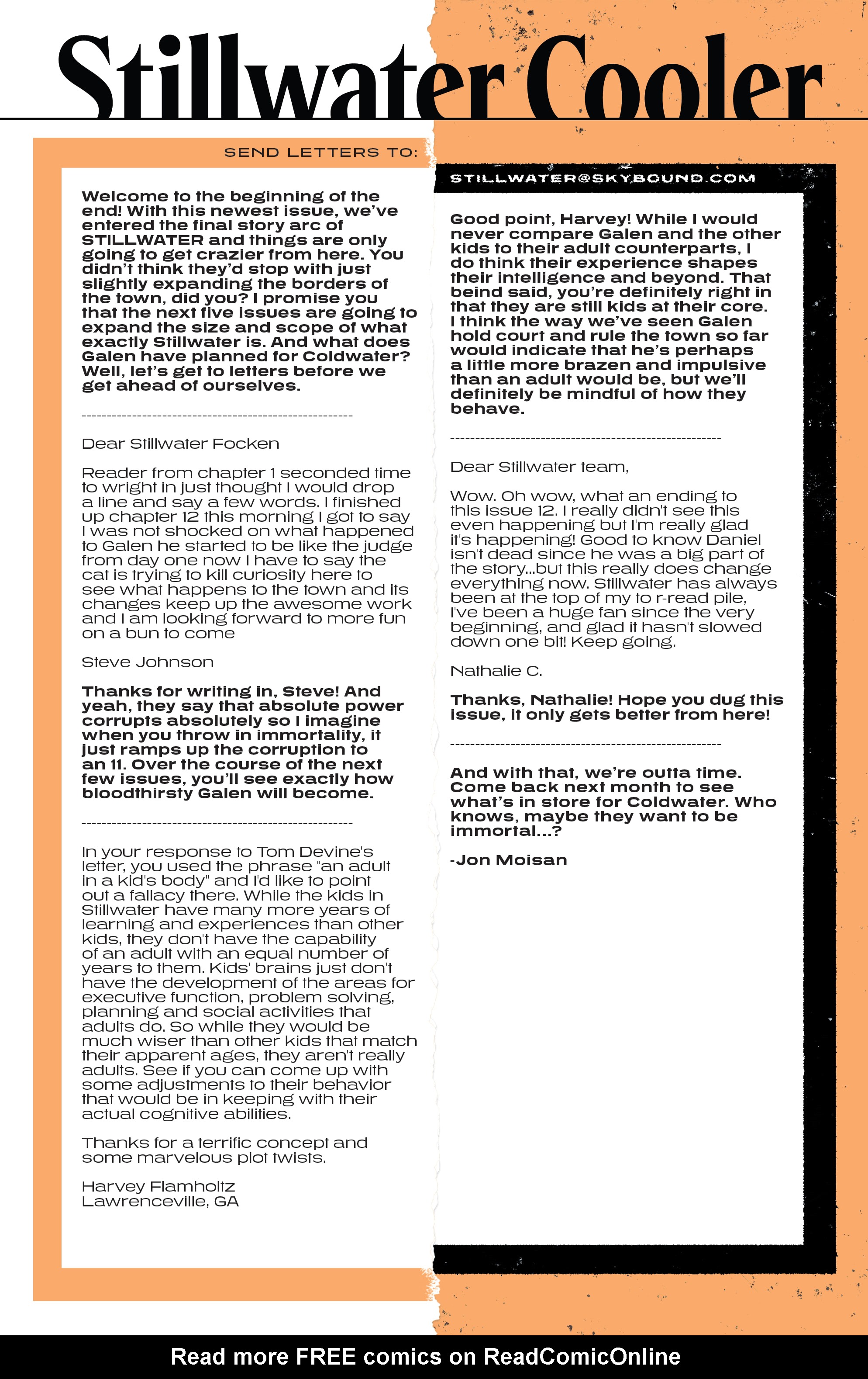 Read online Stillwater by Zdarsky & Pérez comic -  Issue #13 - 23