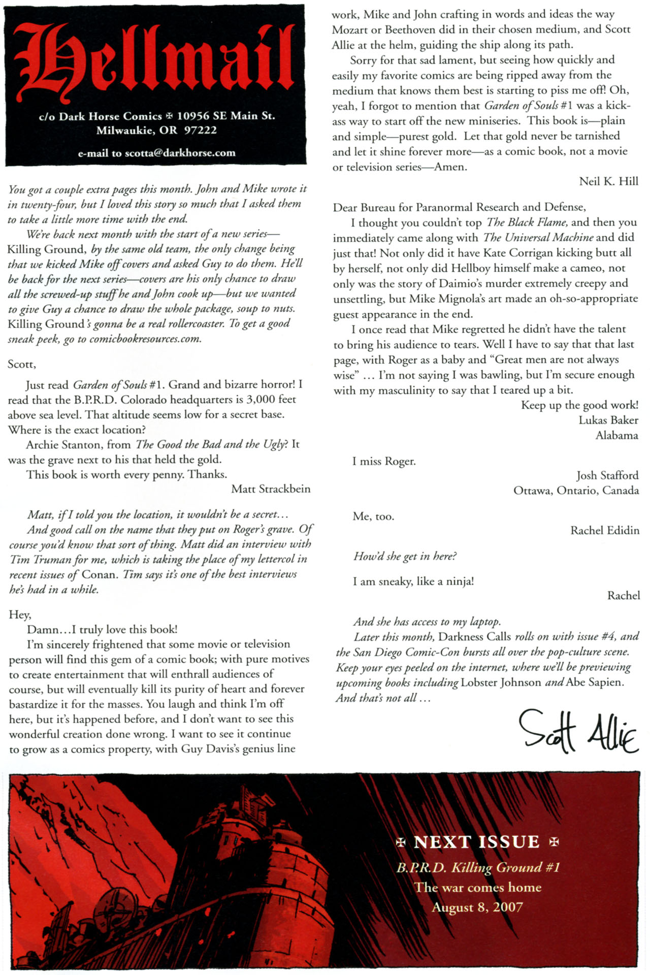 Read online B.P.R.D.: Garden of Souls comic -  Issue #5 - 29