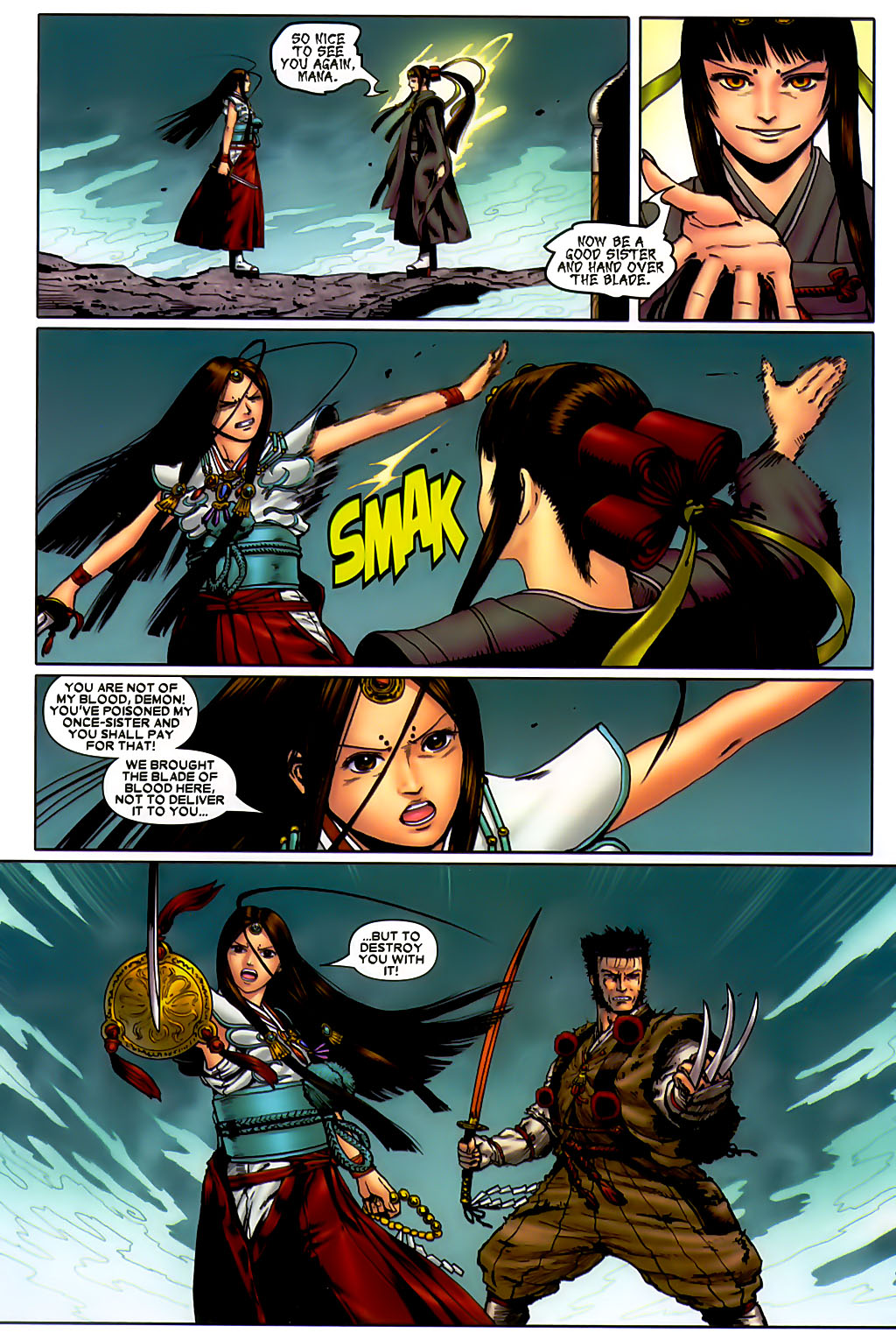 Read online Wolverine: Soultaker comic -  Issue #5 - 6