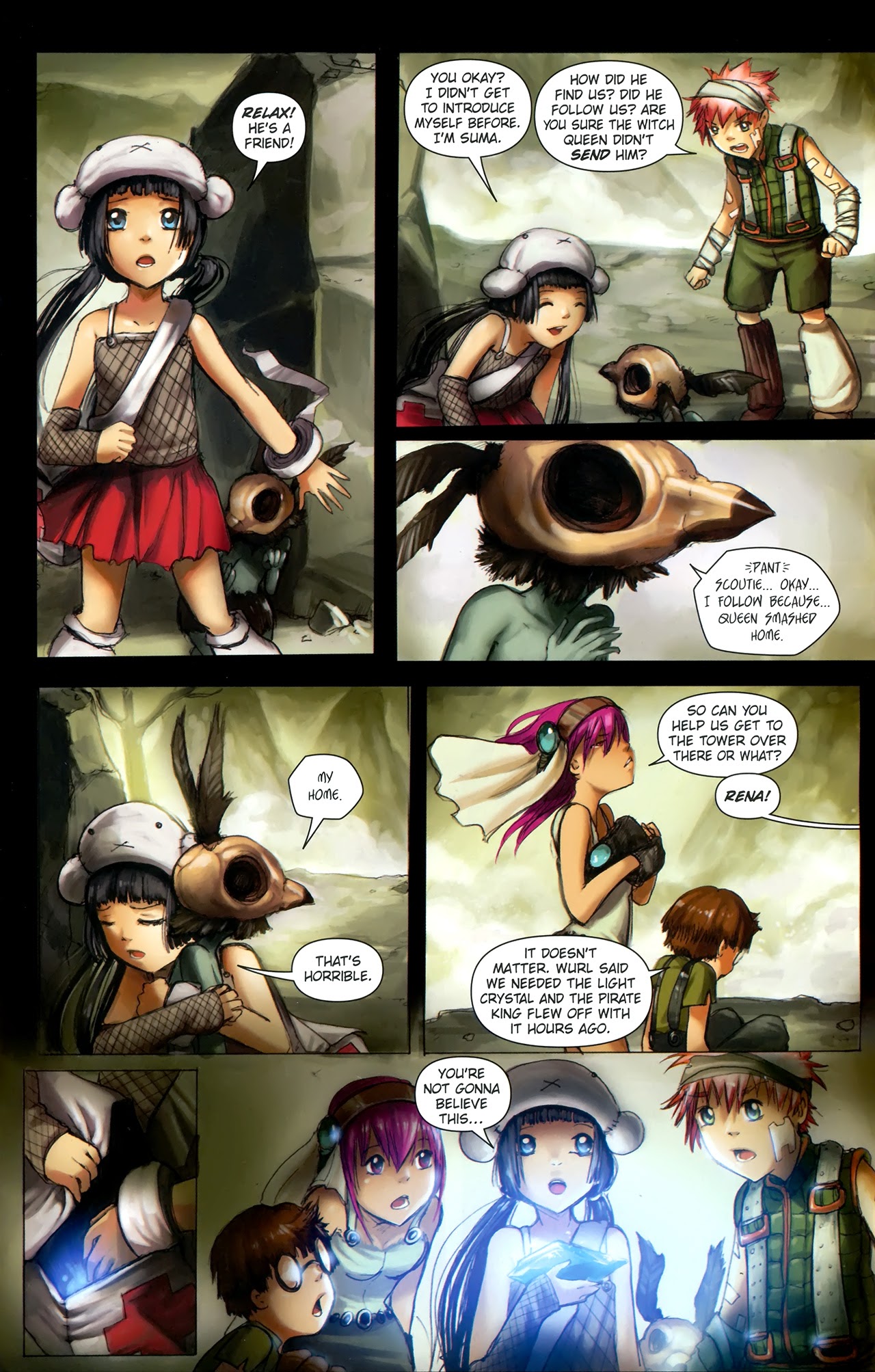 Read online Sky Pirates Of Neo Terra comic -  Issue #5 - 5