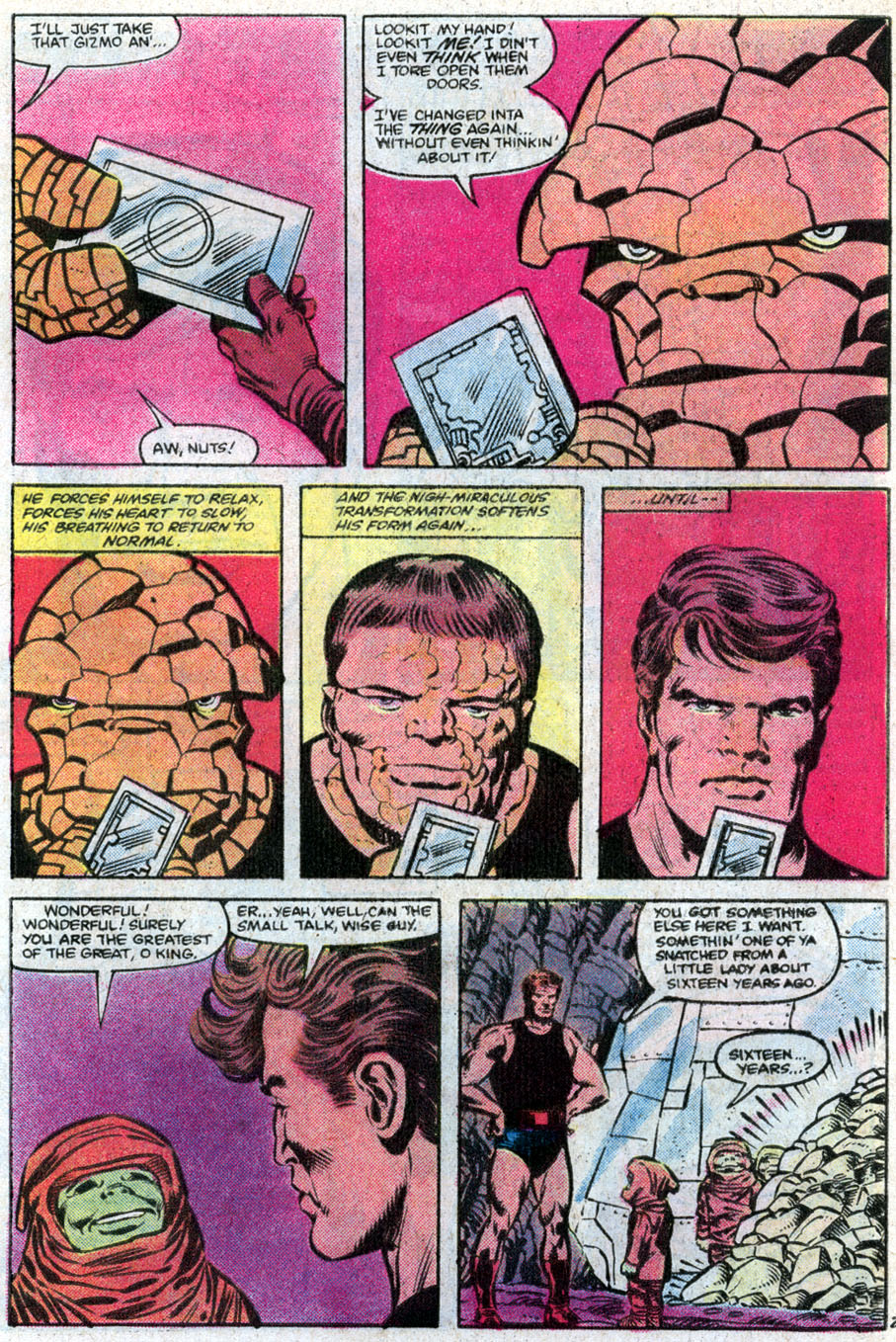 Read online The Thing comic -  Issue #11 - 23