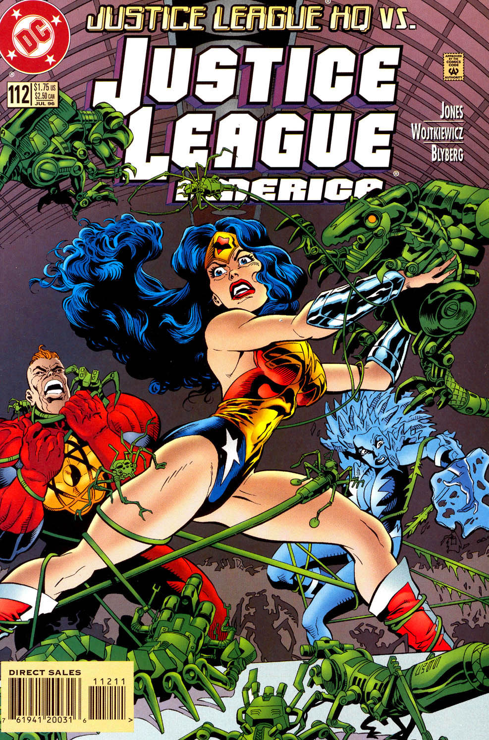 Read online Justice League America comic -  Issue #112 - 1