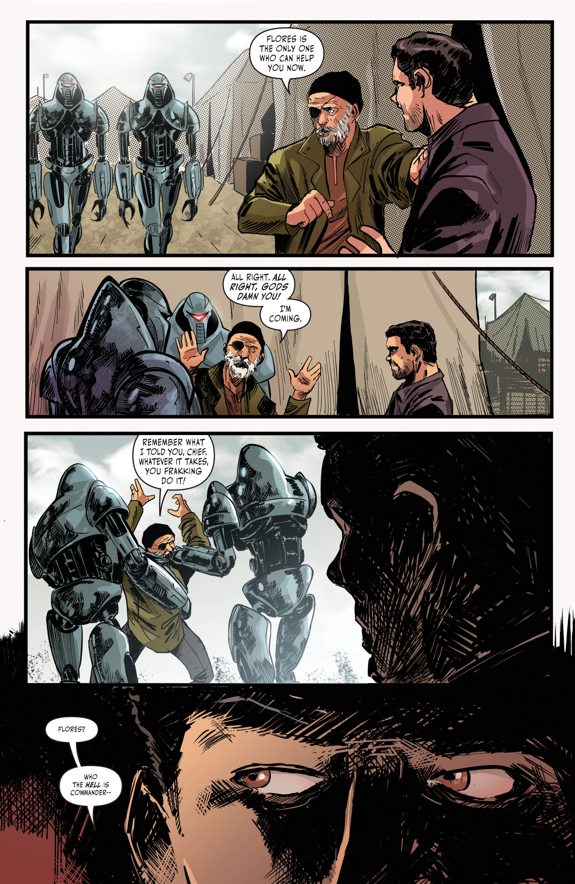 Read online Battlestar Galactica: Twilight Command comic -  Issue #1 - 13
