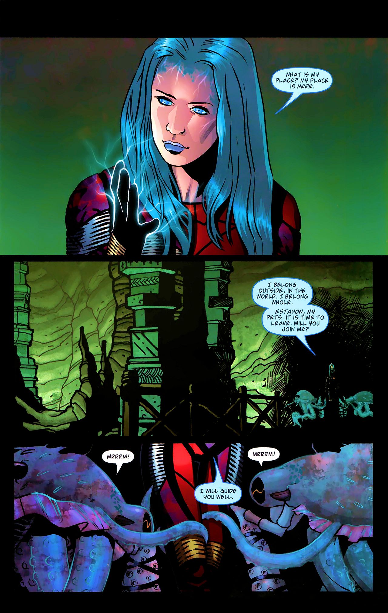 Read online Angel: Illyria: Haunted comic -  Issue #3 - 20