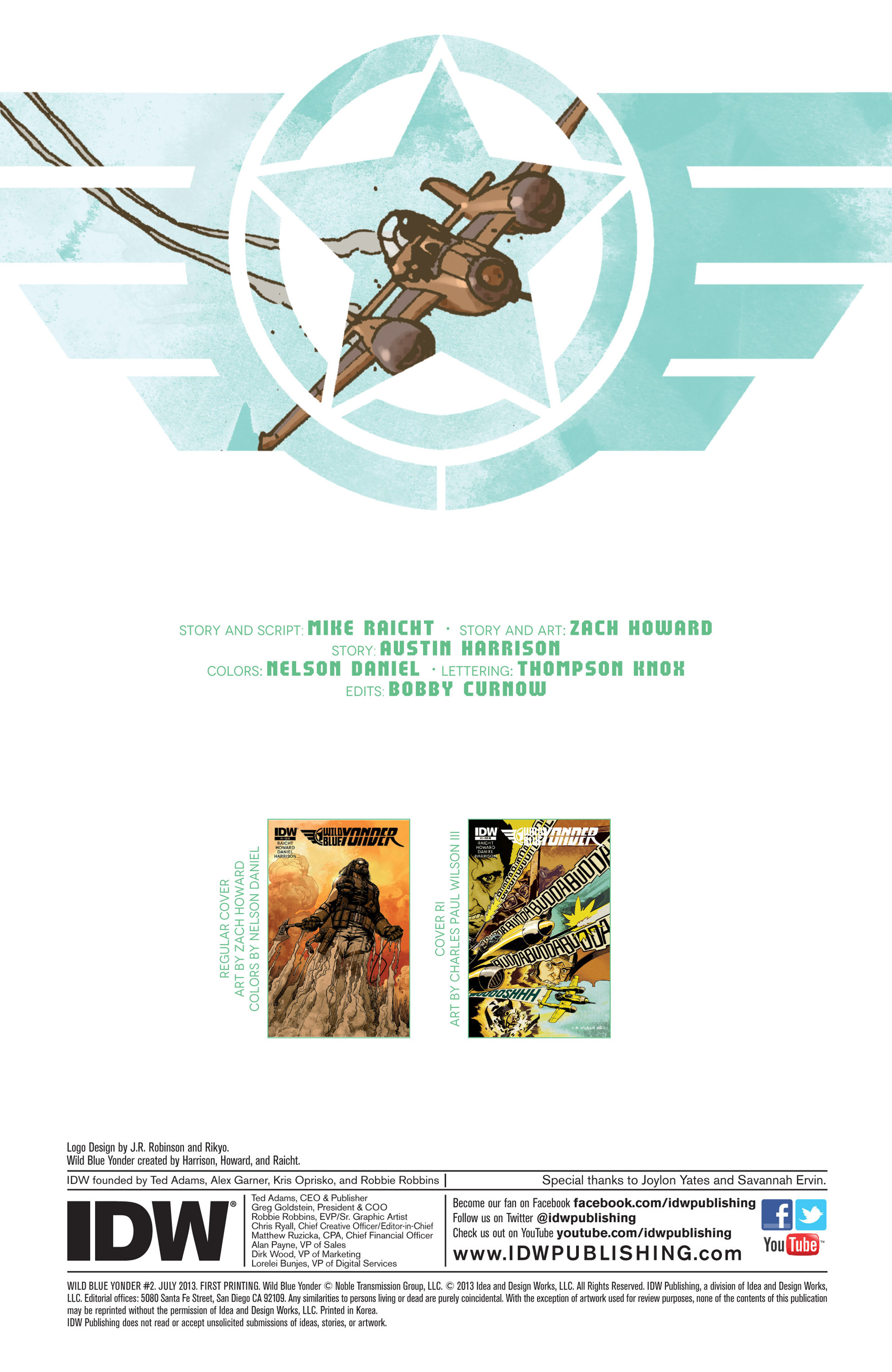 Read online Wild Blue Yonder comic -  Issue #2 - 2